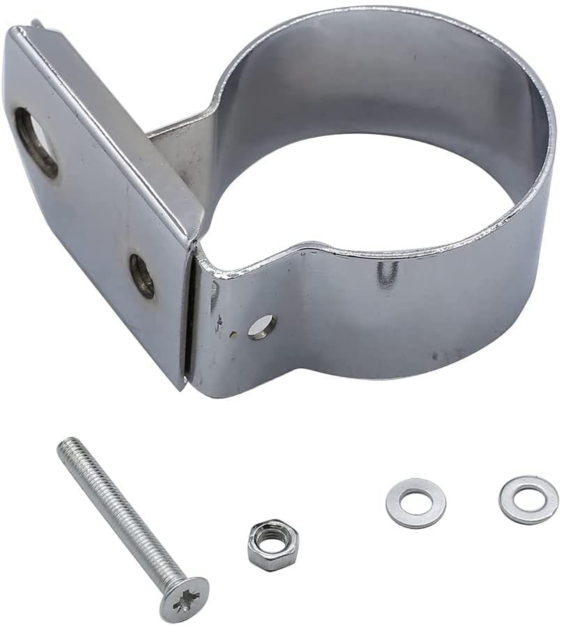 Chrome-Plated Silver Coil Bracket for Ford 260 289 302 351W 351C 400 Mustang F150 Bronco - CNC Aluminum Alloy Ignition Coil Mount Bracket 12V - Perfect for Engine Upgrades & Performance Tuning