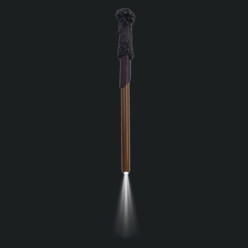 Harry Potter Light Up Wand Pen - Official Collectible Writing Instrument with LED Light for Fans, Cosplay, and Magical Gift Giving
