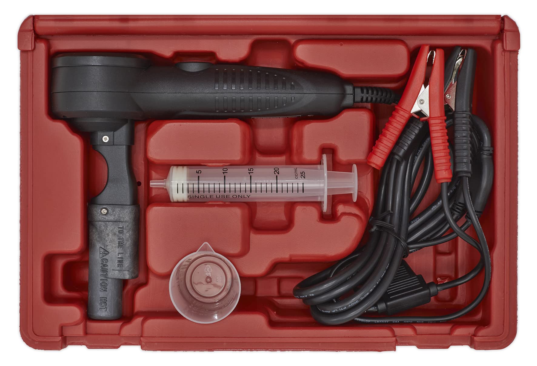 Sealey VS0275 Professional Brake Fluid Tester - Digital Boiling Point Test Kit for Cars, Trucks & Motorcycles | Accurate Hydraulic Fluid Analysis for Vehicle Maintenance & Safety Checks