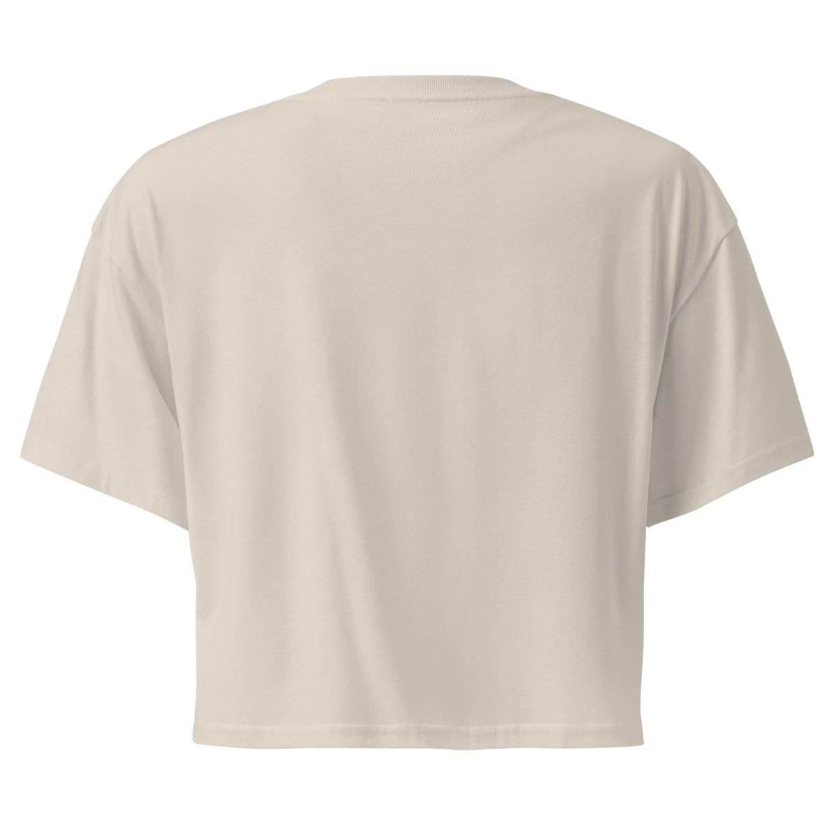 JUST FOR TODAY - Women's Cropped Affirmation T-Shirt | Positive Message Tee | Motivational Gift for Her | Gym, Yoga & Everyday Wear