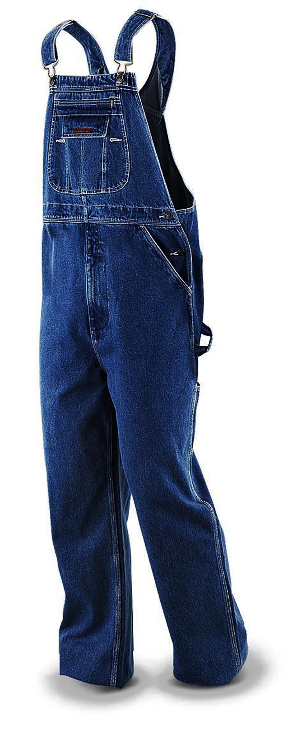 FLEX Denim Bib Overalls for Men & Women - Durable Workwear & Casual Overalls for Farming, Gardening, and Outdoor Activities