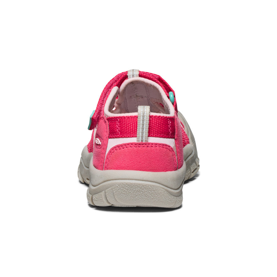 Little Kids' Newport H2 Sandals | Water Shoes for Toddlers & Preschoolers - Raspberry/Giggle Pink | Perfect for Beach, Pool & Outdoor Play