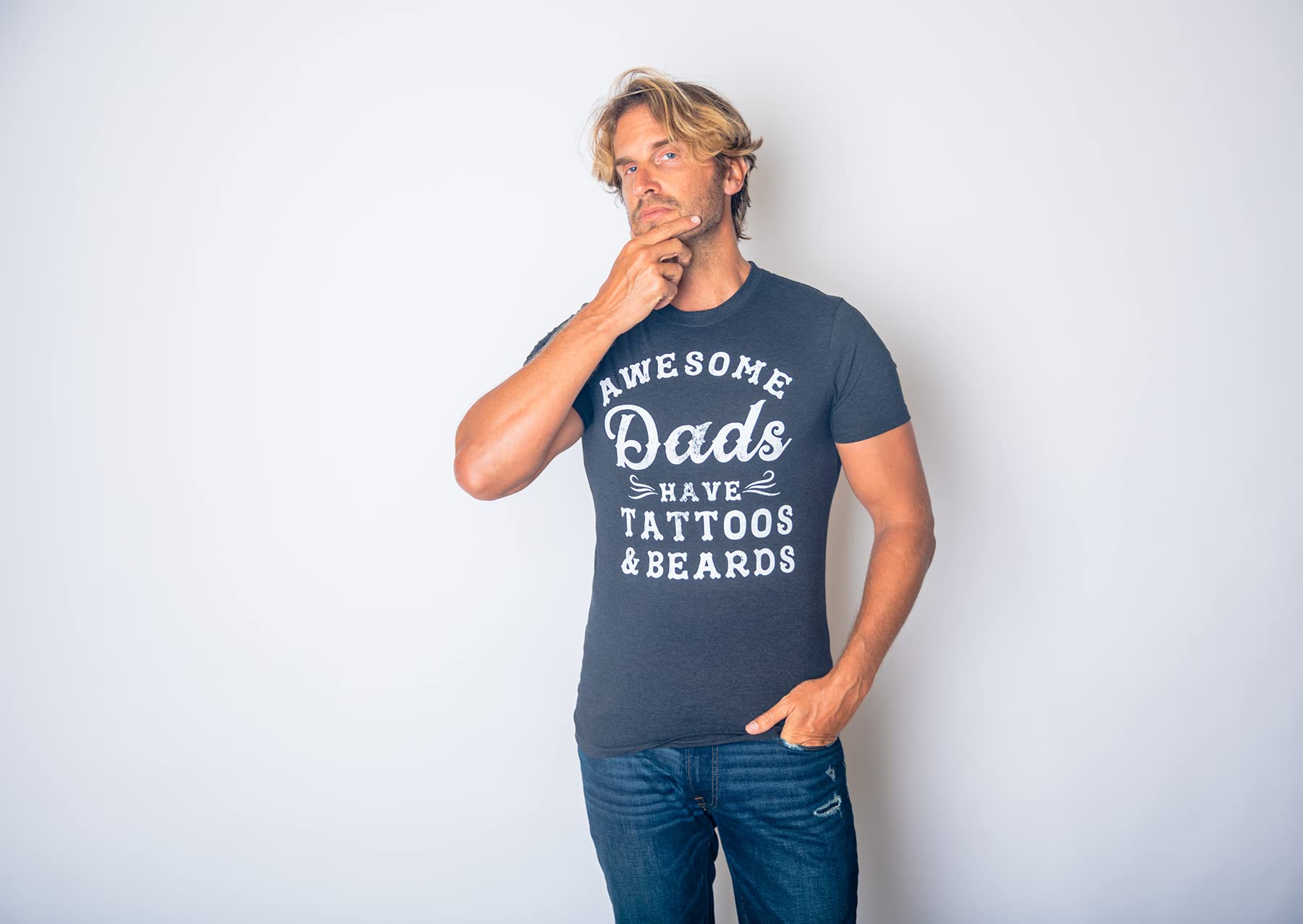 Funny Dad T-Shirts for Men - Cool Father's Day Gifts - Best Manly Dad Tees for Birthday & Holiday Presents - Perfect for BBQ, Family Gatherings & Casual Wear