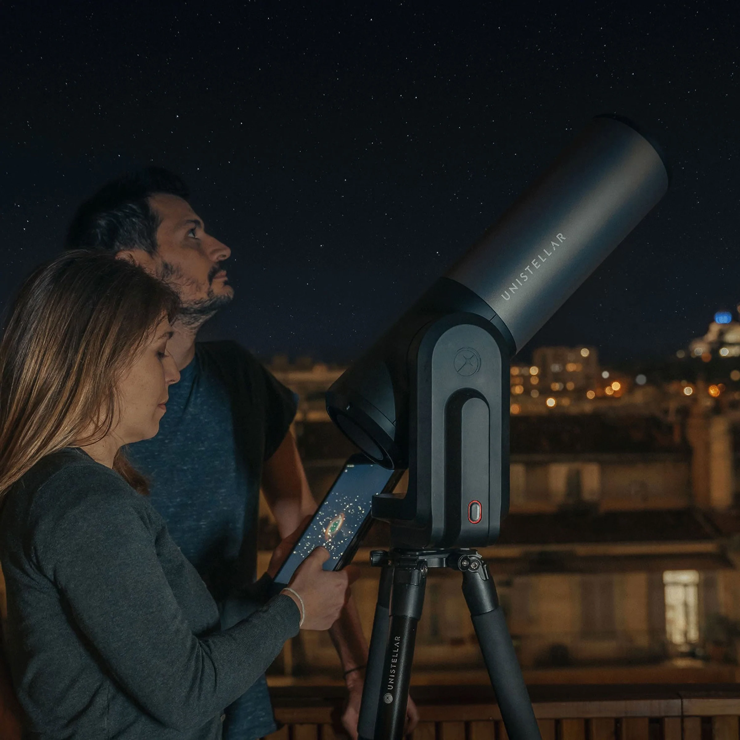 eVscope eQuinox2 Smart Digital Telescope - High-Tech Astronomy Equipment for Stargazing & Astrophotography | Perfect for Backyard Observing, Camping & Space Exploration Enthusiasts