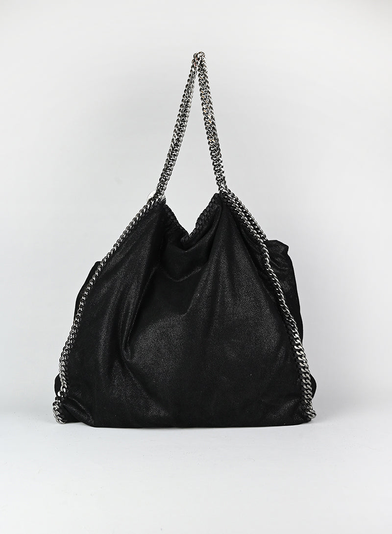 Stella McCartney Black Falabella Bag - Stylish Vegan Leather Tote for Women | Perfect for Work, Travel & Everyday Use