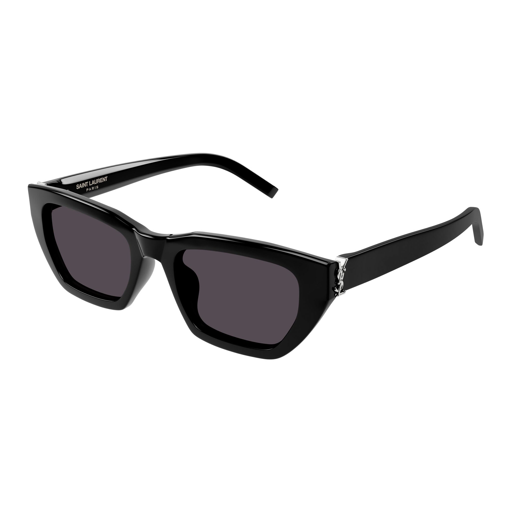 Saint Laurent SL M 127F 001 Black Sunglasses - Luxury Designer Shades for Men - Perfect for Outdoor Activities, Driving & Fashion Statements