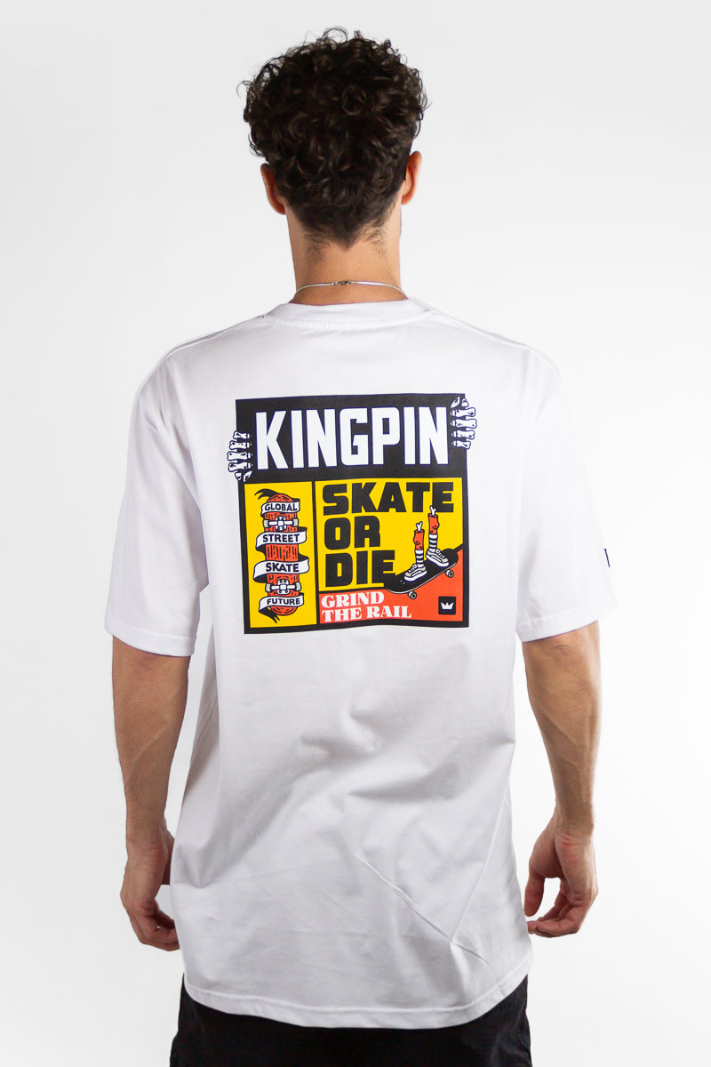 Remera Kingpin H Regular Blanco - Premium White T-Shirt for Men | Comfortable & Stylish Casual Wear for Everyday Outfits, Street Fashion & Lounge