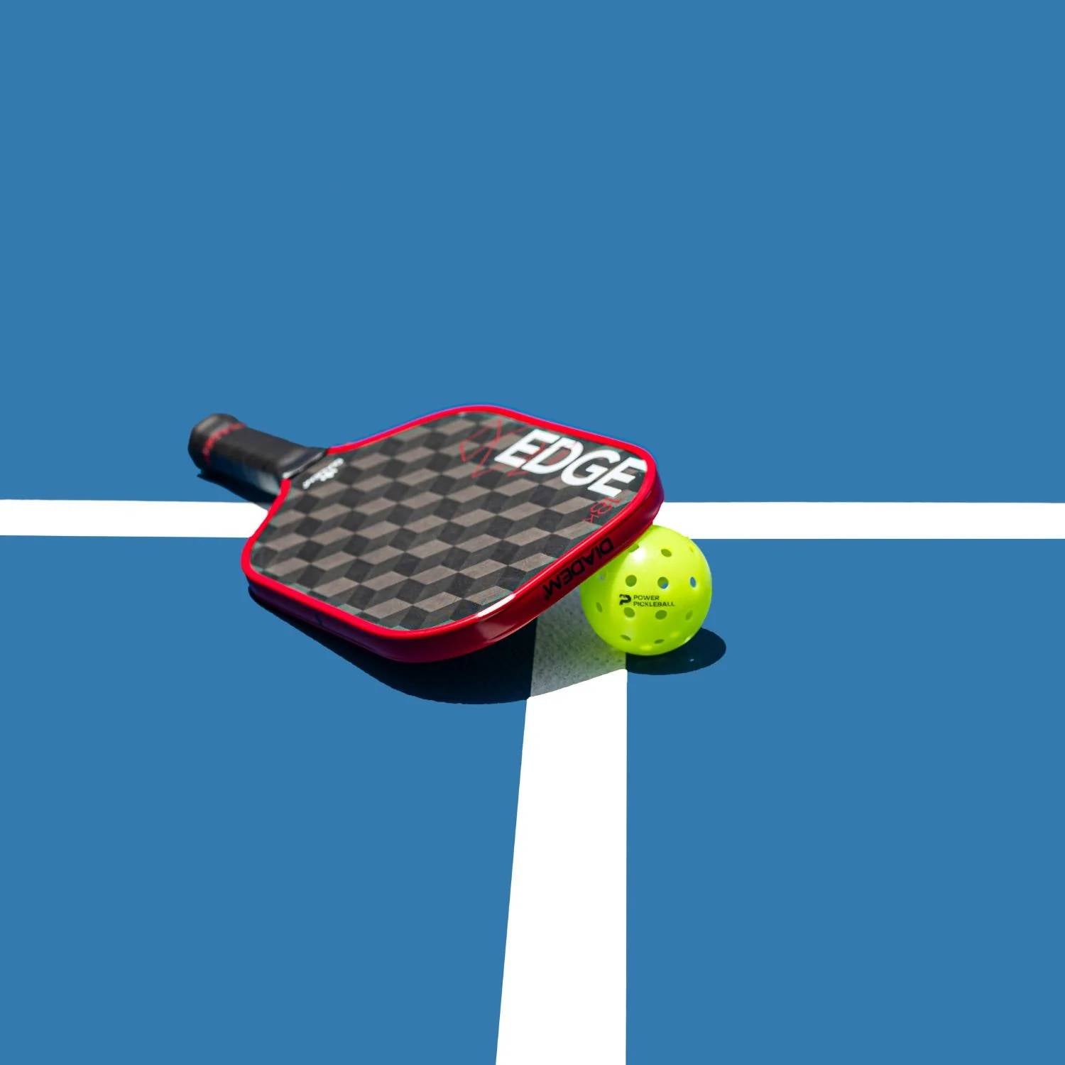 Diadem Edge 18K Gold Tennis Racket Demo Rental - Premium Performance for Competitive Players & Training Sessions