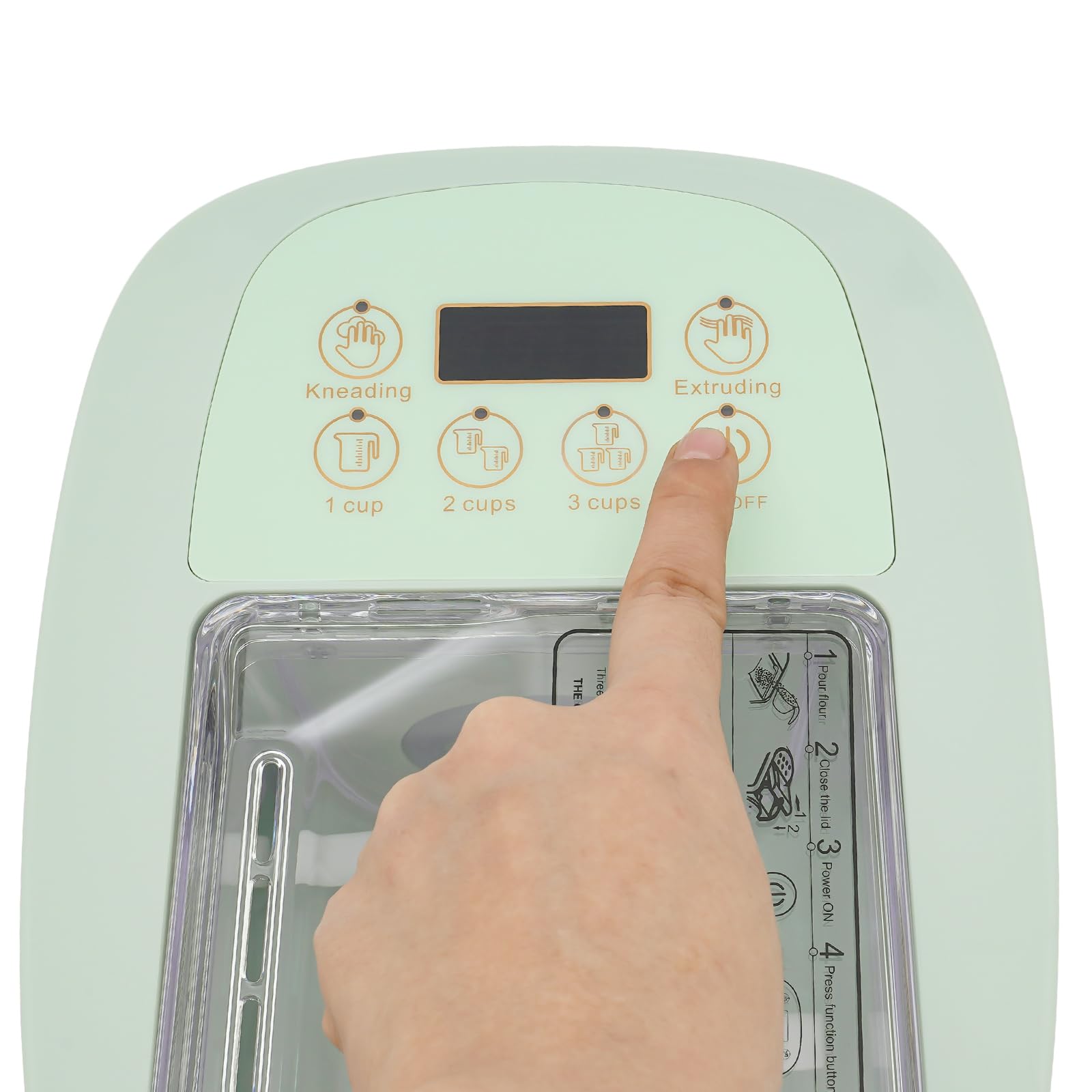 Electric Pasta Maker Machine - 260W Automatic Noodle Maker with 13 Pasta Shapes for Home Kitchen | Perfect for Italian Cuisine, Family Dinners & Restaurant-Style Pasta Making