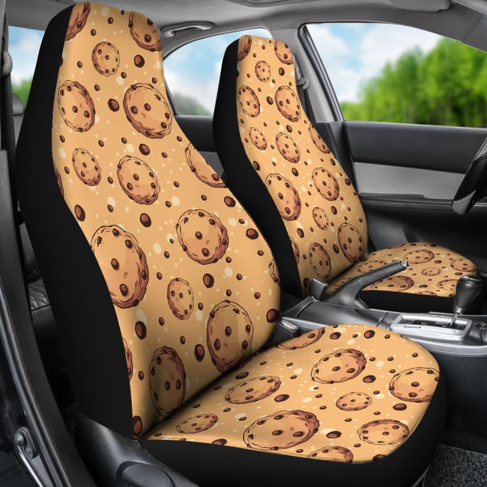 Premium Car Seat Covers for Cookies - Soft, Durable & Universal Fit - Protect Your Vehicle Seats from Crumbs & Stains - Perfect for Road Trips, Daily Commutes & Family Travel