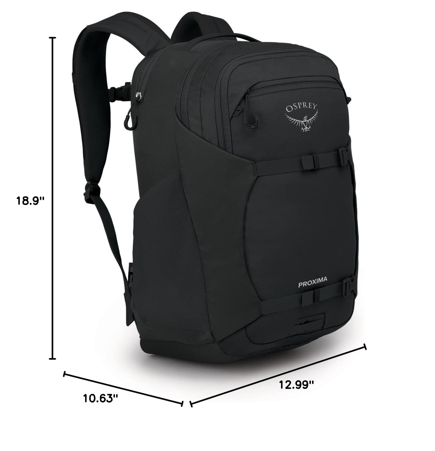 Osprey Proxima Laptop Commuter Backpack - Water-Resistant Business Backpack for Men & Women, Fits 15