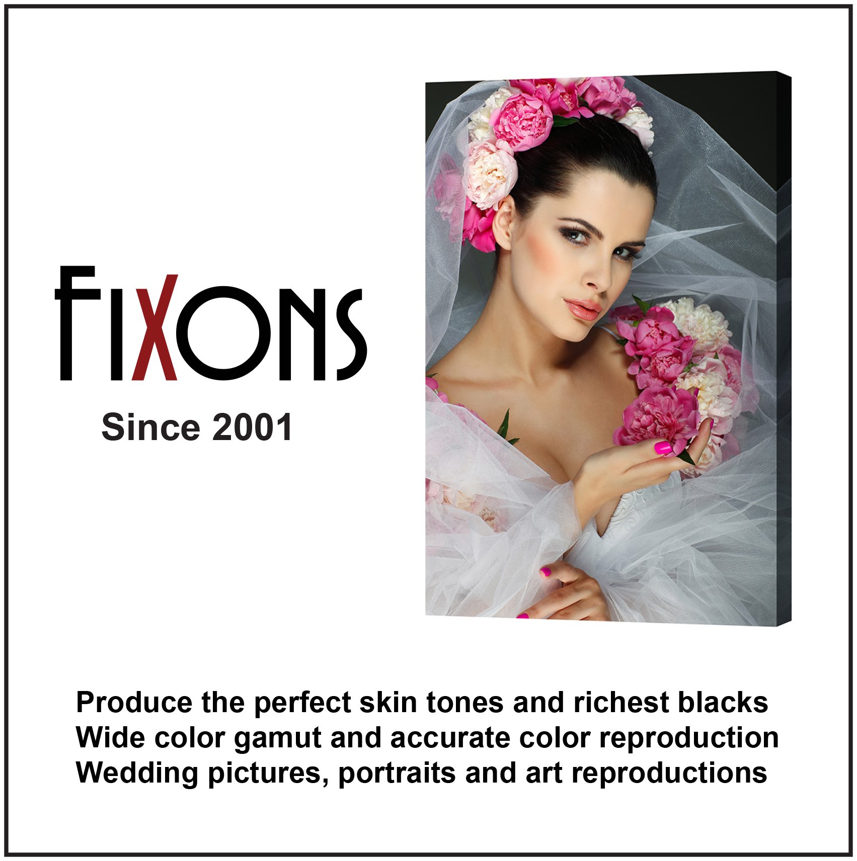 Premium Satin Canvas Roll for Canon Inkjet Printers - 36