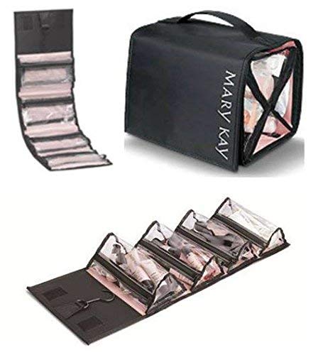 Mary Kay Travel Roll-Up Cosmetic Bag with Hanger - Waterproof Makeup Organizer for Women | Perfect for Travel, Gym & Daily Use