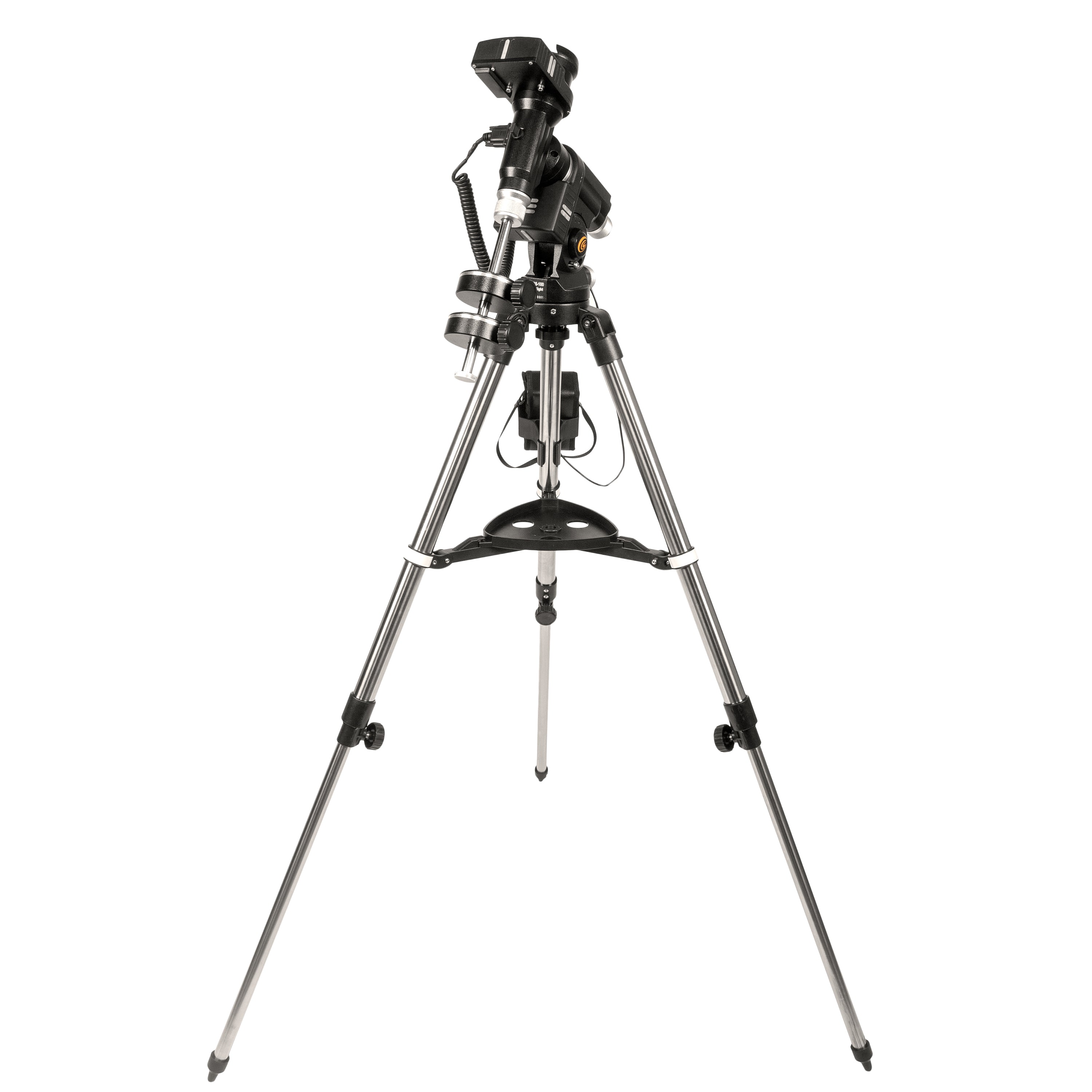 Explore Scientific ED80 Essential Series Air Spaced Triplet Refractor Telescope with 0.8x Focal Reducer - iEXOS 100 2 PMC Eight Equatorial Tracker System with WiFi & Bluetooth® - Perfect for Astrophotography, Stargazing, and Celestial Observation