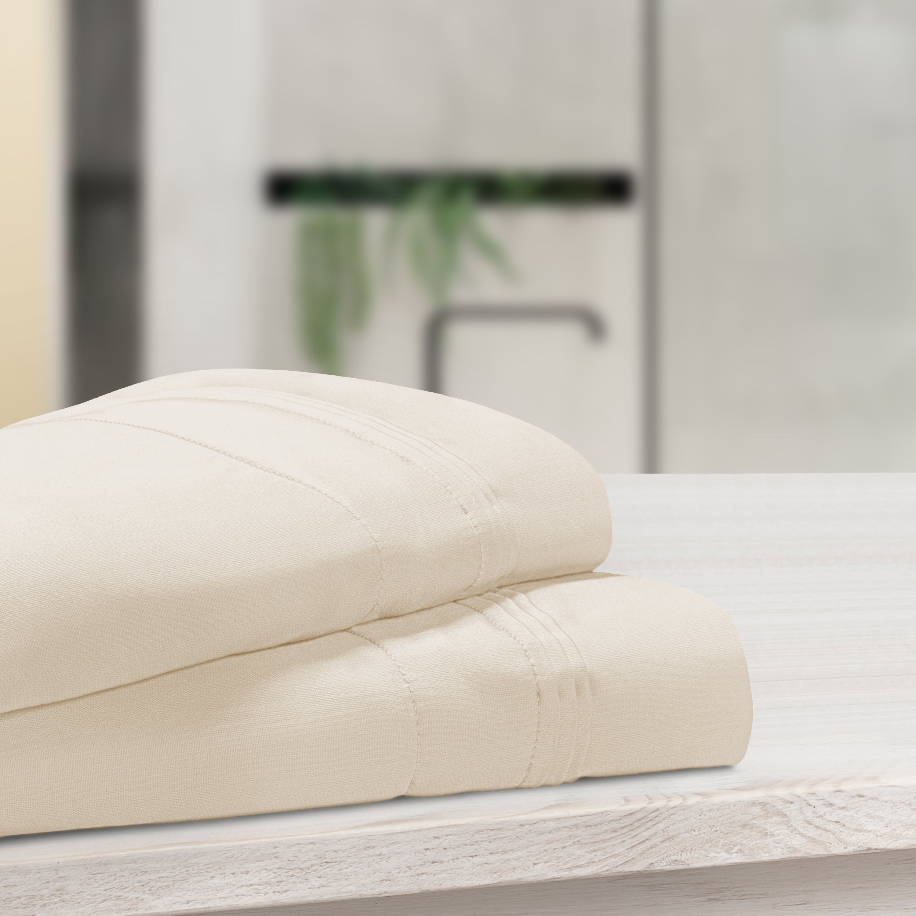 Premium 1000 Thread Count Egyptian Cotton Pillowcase Set - Ultra Soft & Breathable for a Luxurious Sleep Experience - Perfect for Bedroom, Hotel, and Home Decor