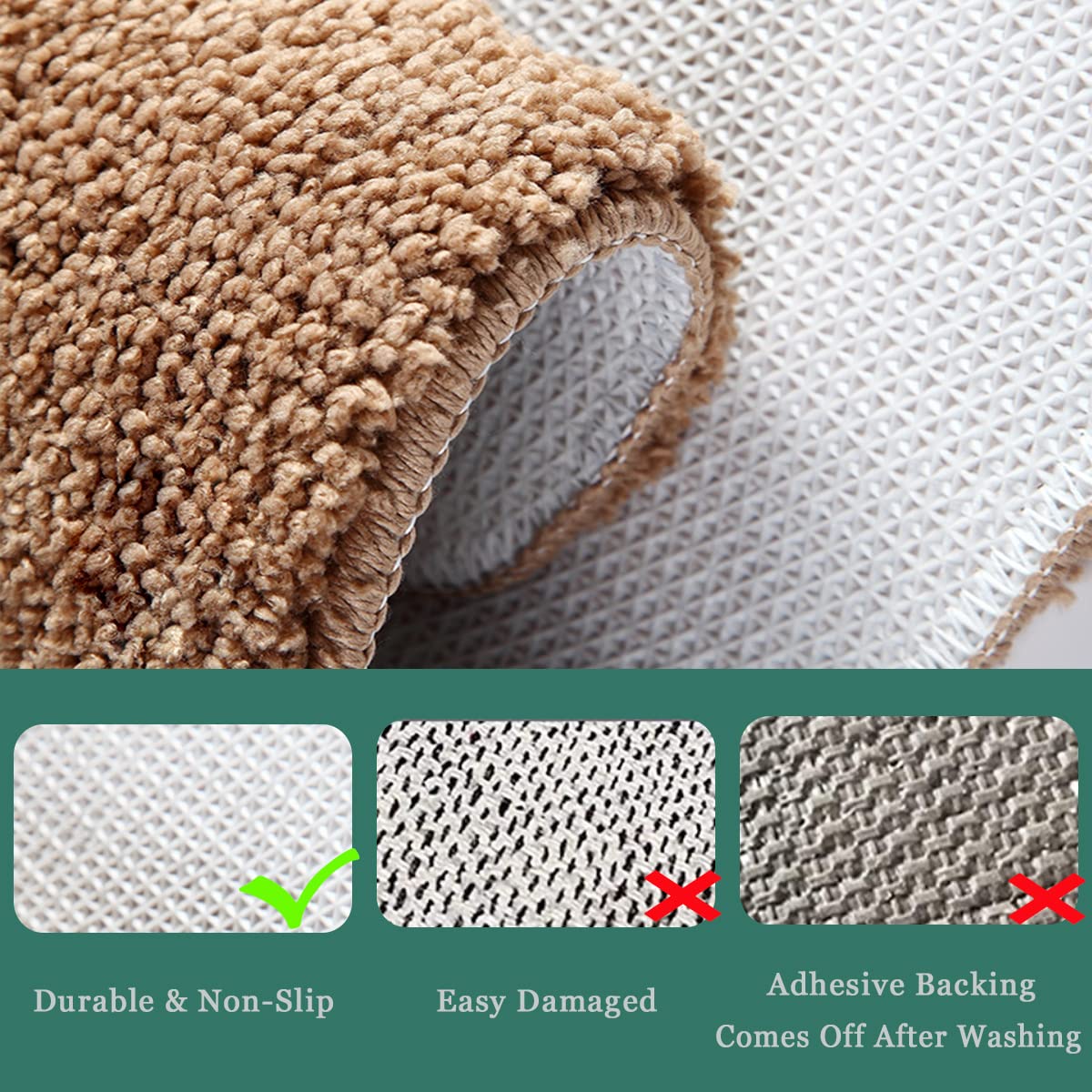 Premium Plush Microfiber Bath Mat 16
