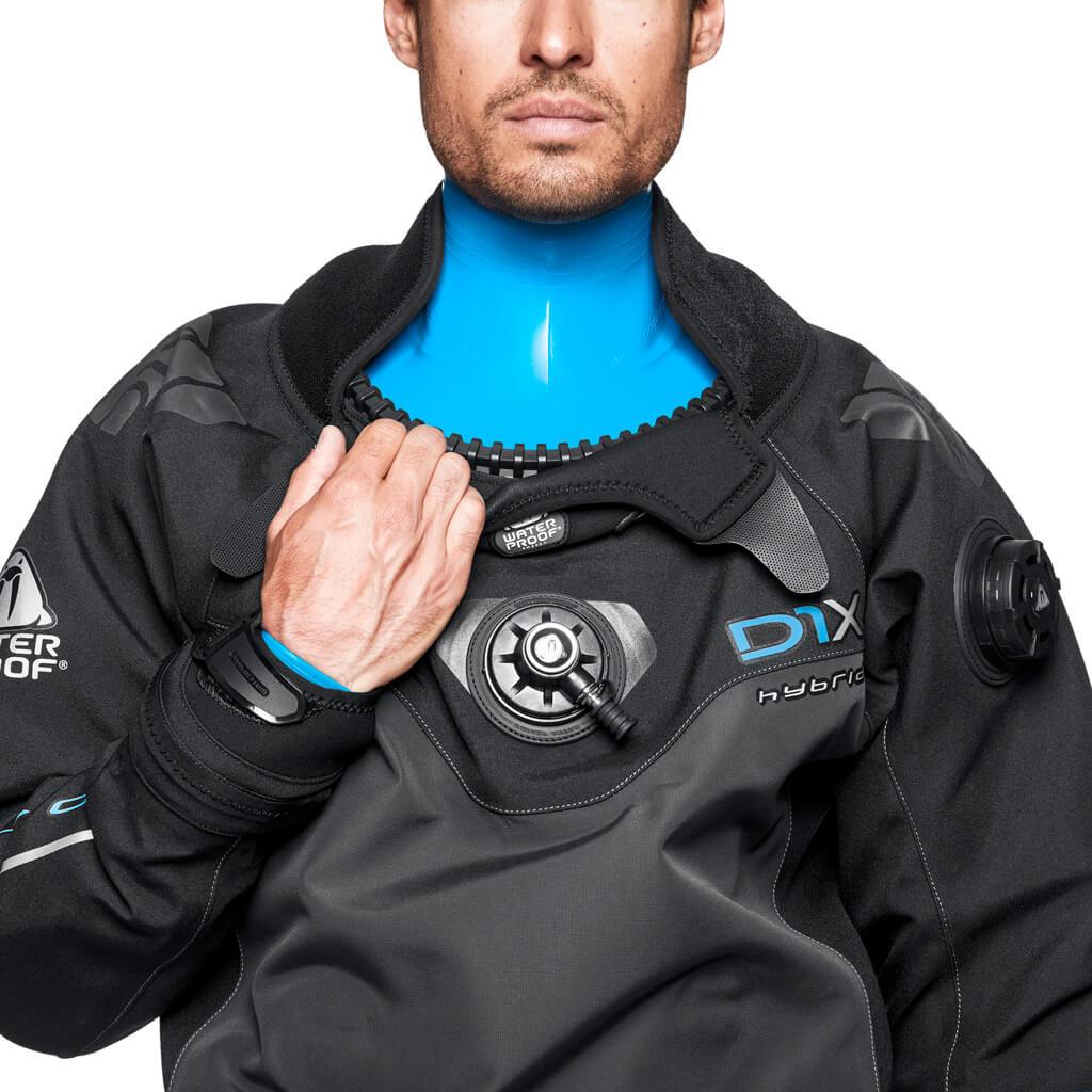D1X Hybrid Women's Waterproof Drysuit - Lightweight & Breathable Scuba Diving Suit for Cold Water Adventures | Perfect for Kayaking, Sailing & Watersports
