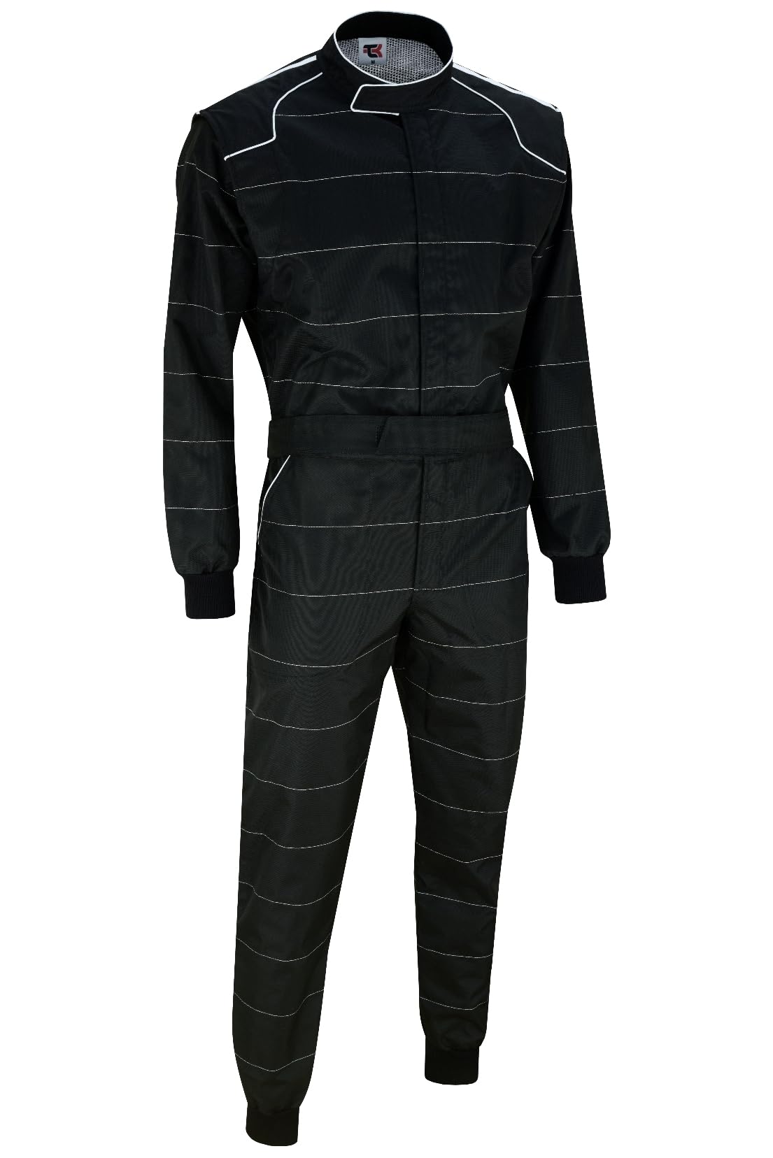TK Classic Adult Karting Suit - One-Piece Race/Rally/Motocross Suit Made with Durable Cordura Fabric - Perfect for Kart Racing, Rally Driving & Motorcross Competitions