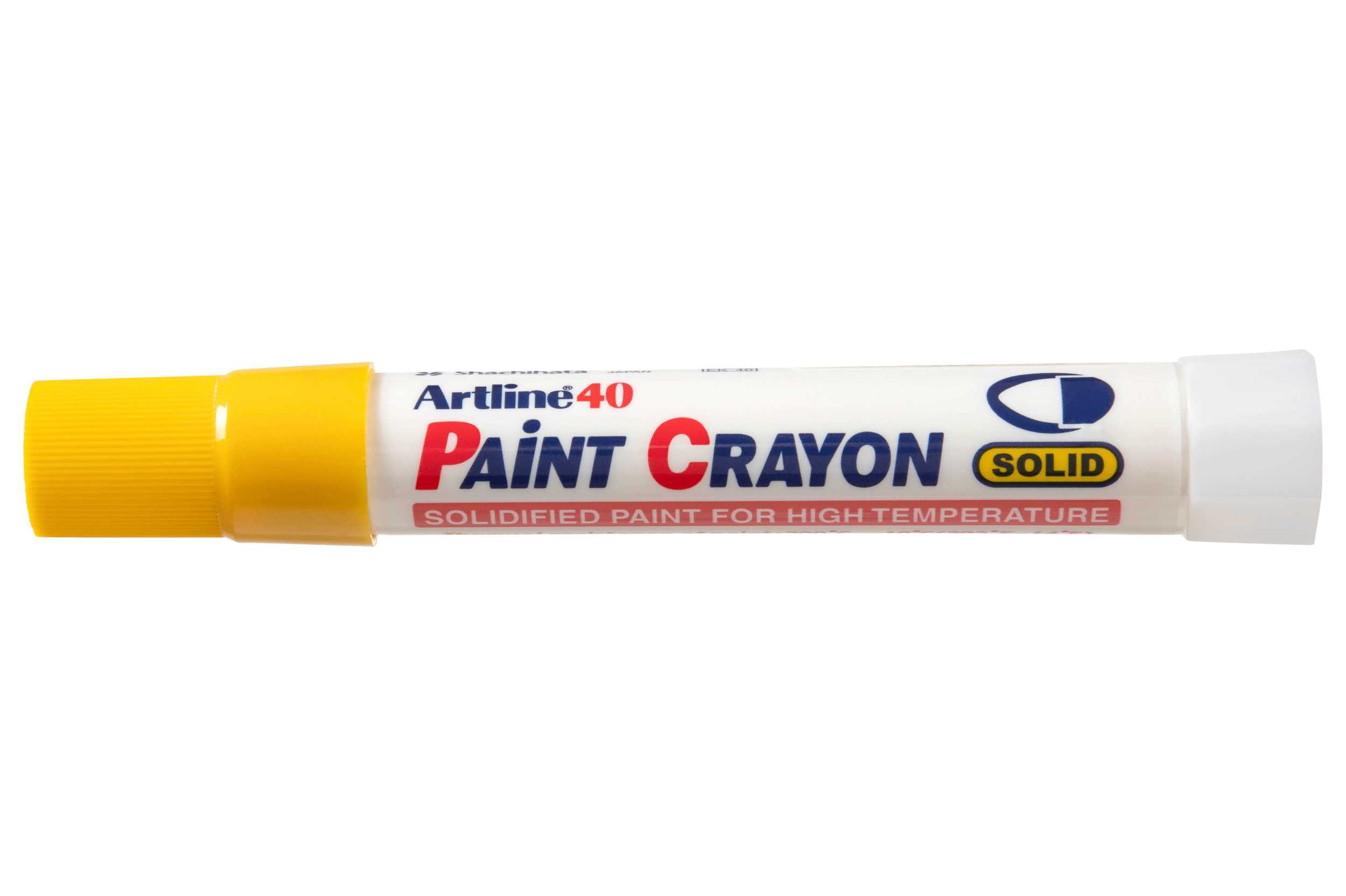 Artline 40 Permanent Paint Markers - Vibrant Yellow (12-Pack) - Ideal for DIY Crafts, Sign Making & Fabric Painting