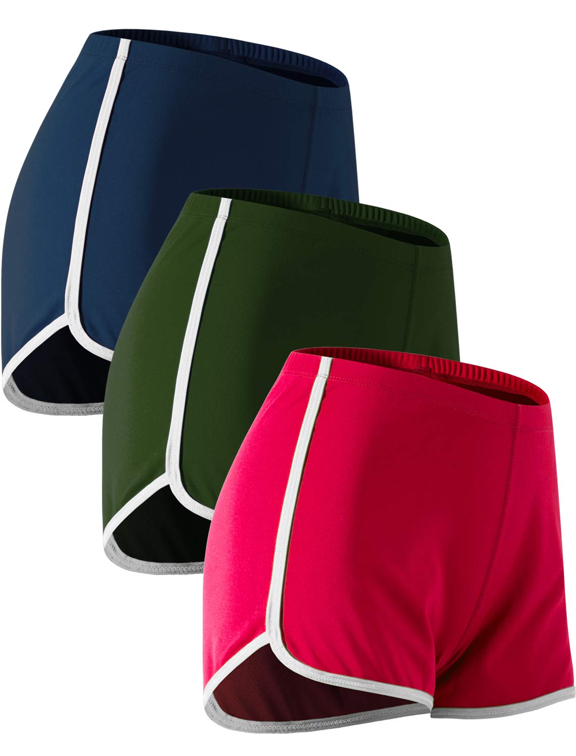 CADMUS Women's Sexy Hot Summer Shorts - High Waisted Booty Shorts for Beach Volleyball, Gym, Yoga & Casual Wear