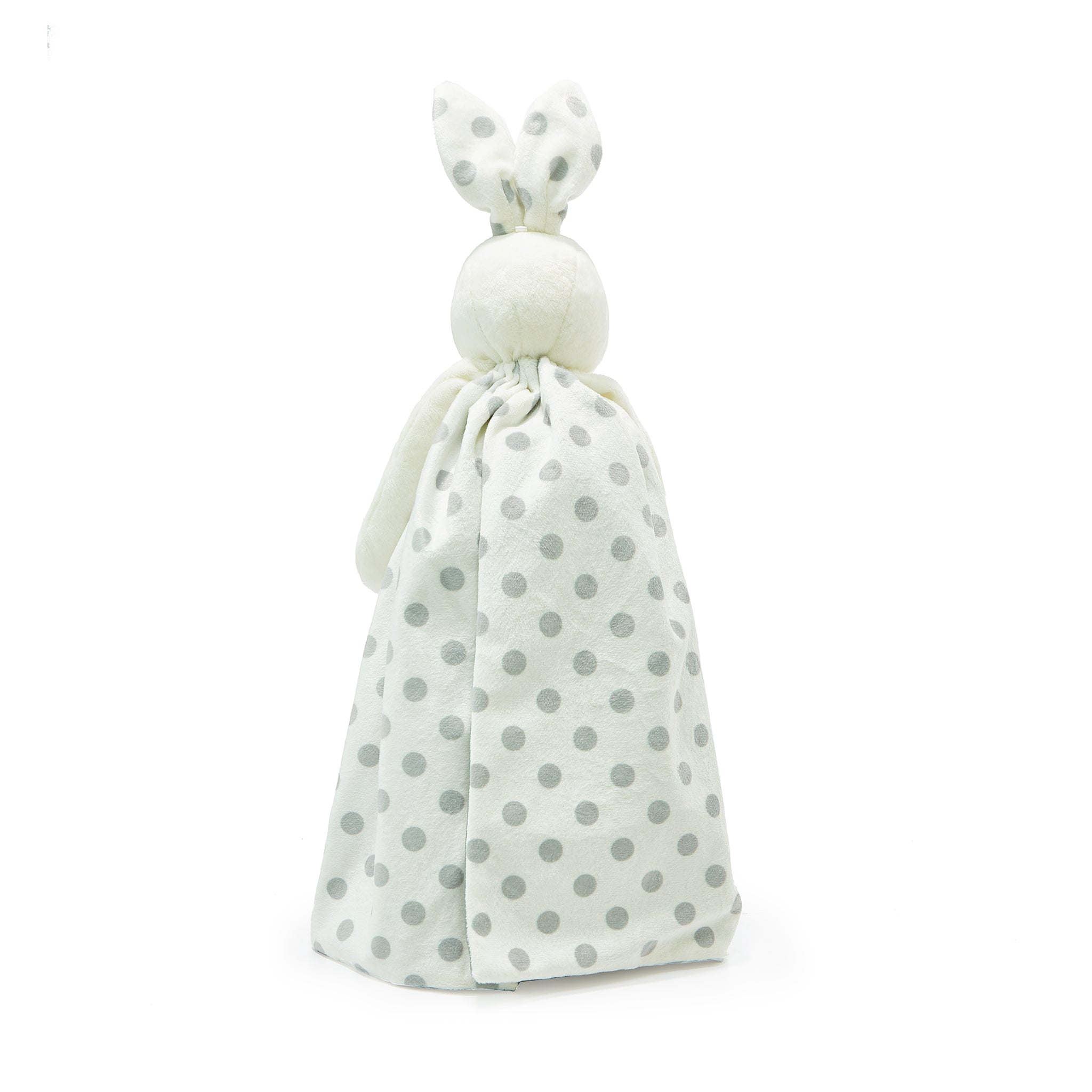 Soft Bloom Dot Bunny Buddy Blanket - Cozy Flannel Throw for Kids & Adults - Perfect for Nursery, Bedroom, and Couch Snuggling