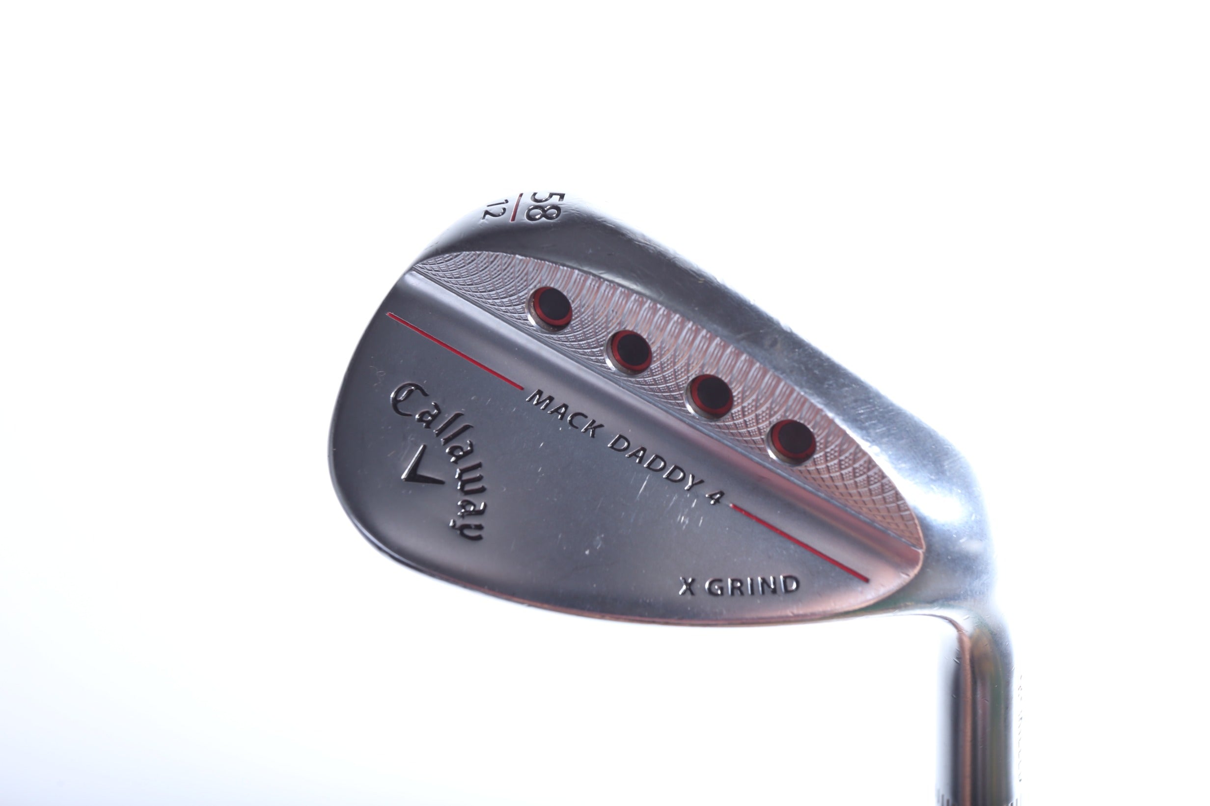 Used Callaway Mack Daddy 4 Tactical Lob Wedge 58° Stiff Flex Right Hand Golf Club - Perfect for Short Game Shots, Bunker Play & High-Loft Approaches