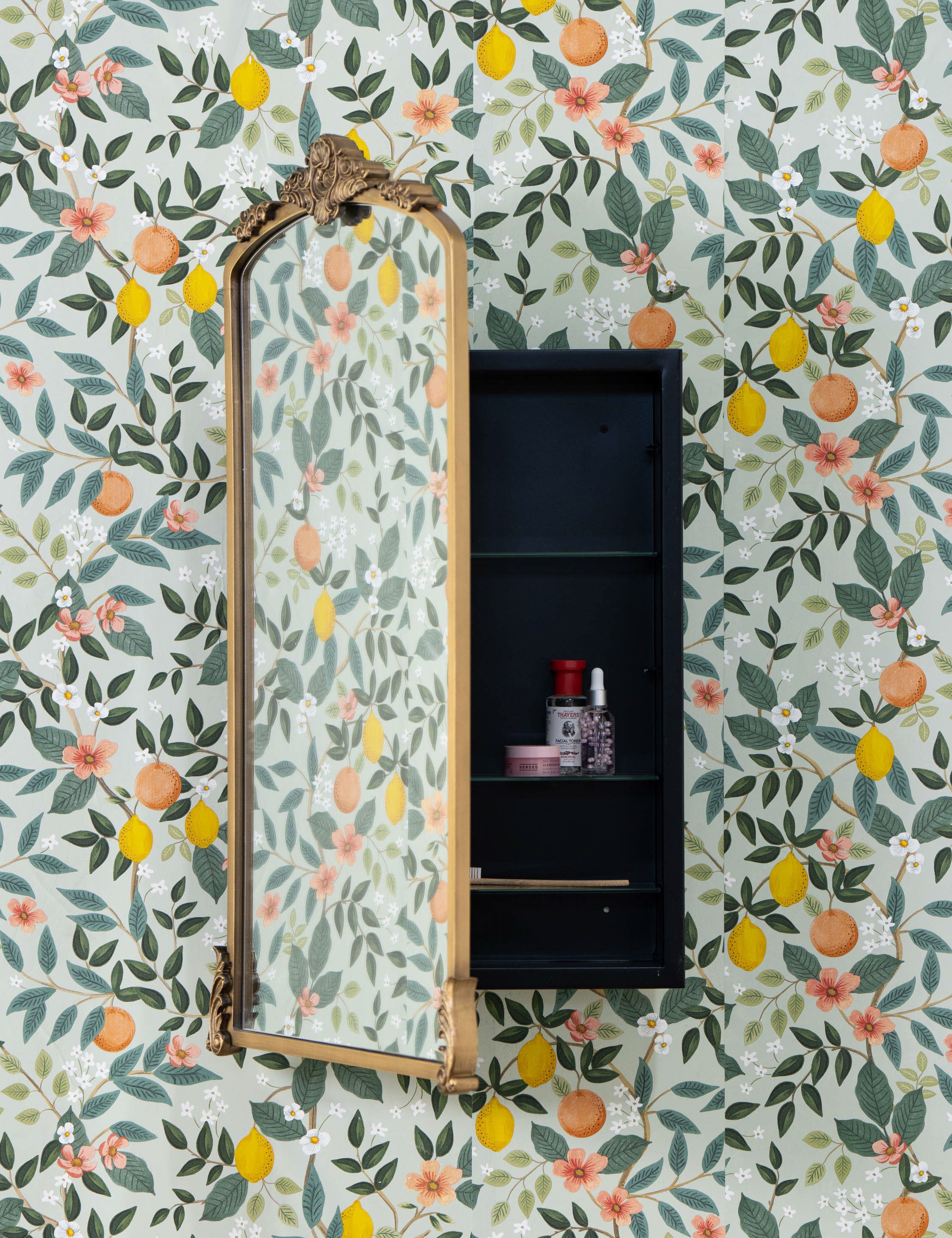 Casserly Wall Mounted Medicine Cabinet with Mirror - Bathroom Storage Organizer for Toiletries & Essentials | Perfect for Small Bathrooms, Vanities & Home Organization