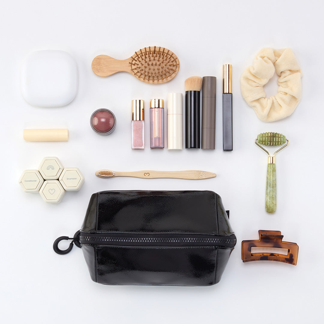EverShine Nylon FULL GEAR Kit Small in Onyx - Perfect for Travel, Outdoor Adventures, and Everyday Carry