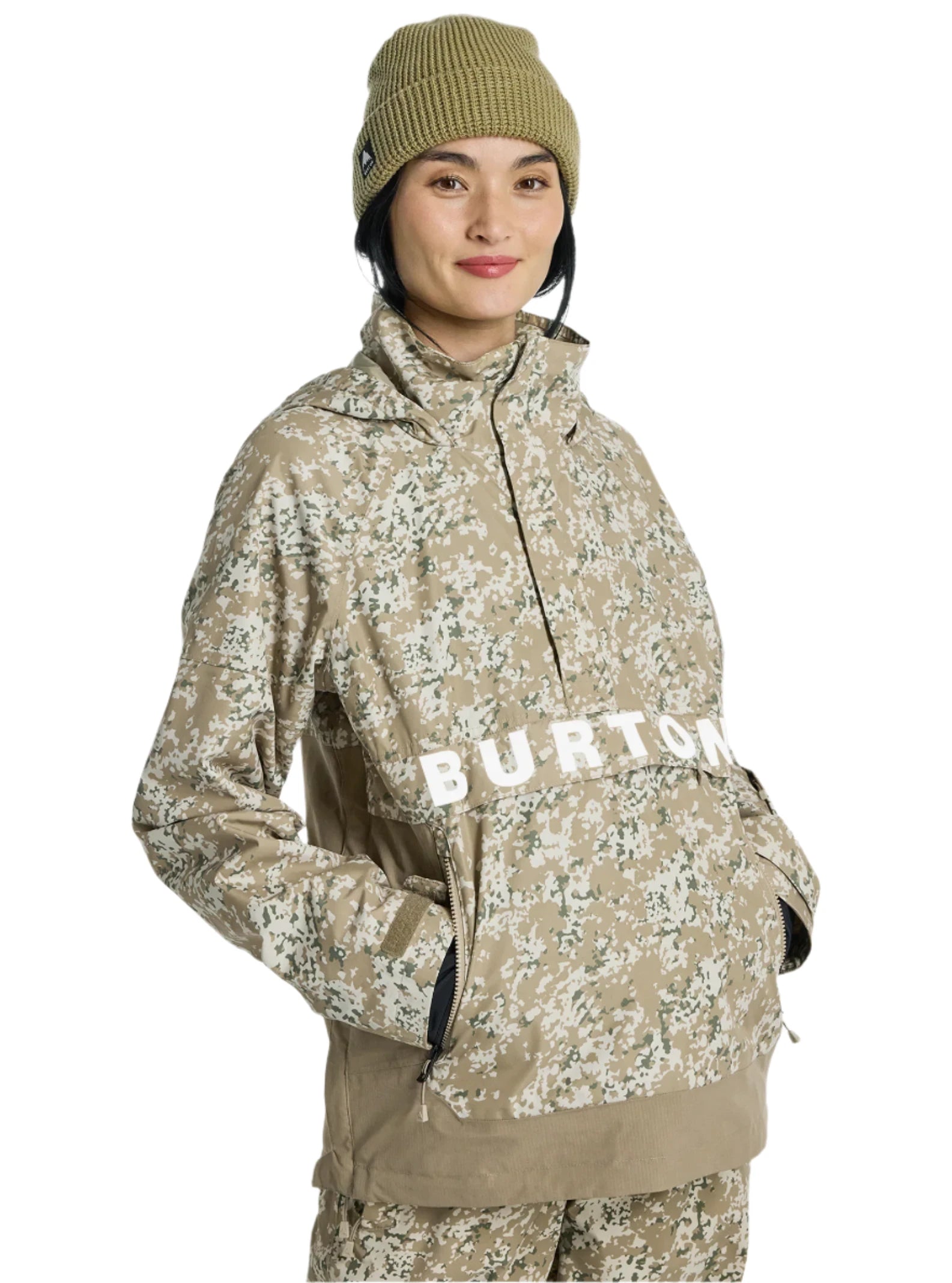 Burton Women's Frosnter Anorak Jacket 2025 - Waterproof Winter Coat for Skiing, Snowboarding & Outdoor Adventures