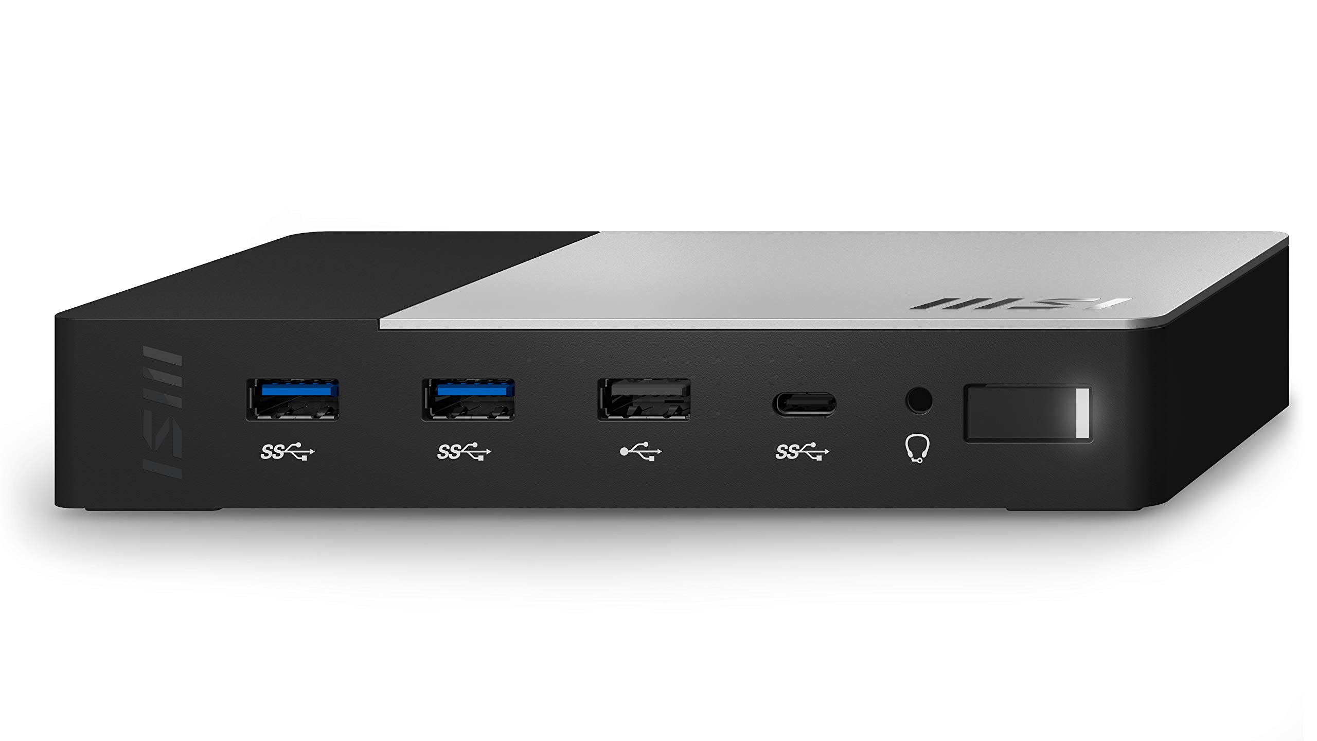 MSI 2nd Gen USB C Docking Station - 4K HDMI, 100W PD, 6 Ports - for MacBook Pro, Dell XPS, HP Laptop - Home Office & Remote Work Setup