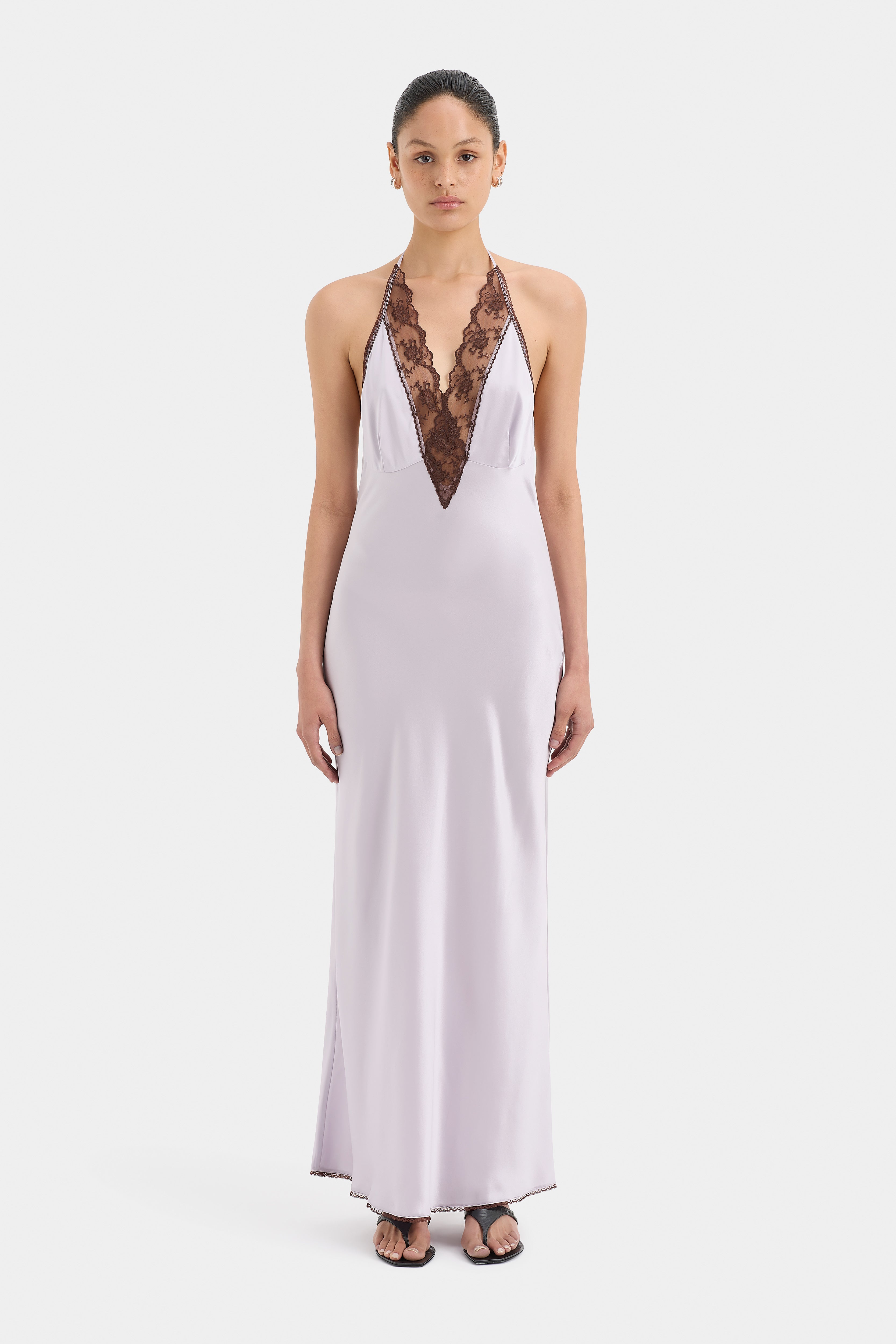 Aries Halter Gown - Elegant Backless Summer Dress for Women | Perfect for Beach Weddings, Vacations & Date Nights