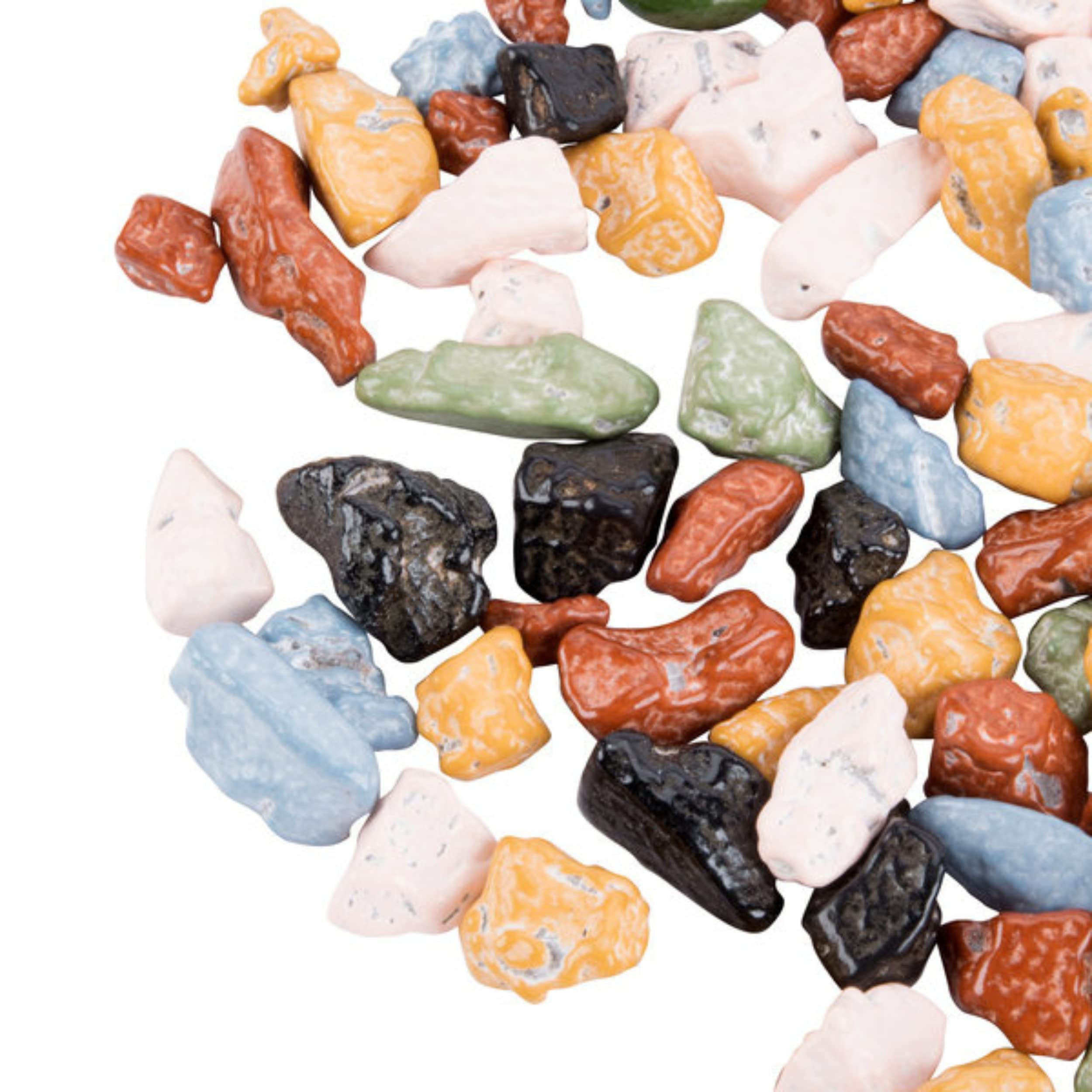 Bulk Chocolate Rocks Candy - 32oz Resealable Bag, Candy Coated Edible Rocks for Cake Decorating, Baking & Party Treats | Perfect for Birthday Cakes, Cupcake Toppers & DIY Dessert Decorations