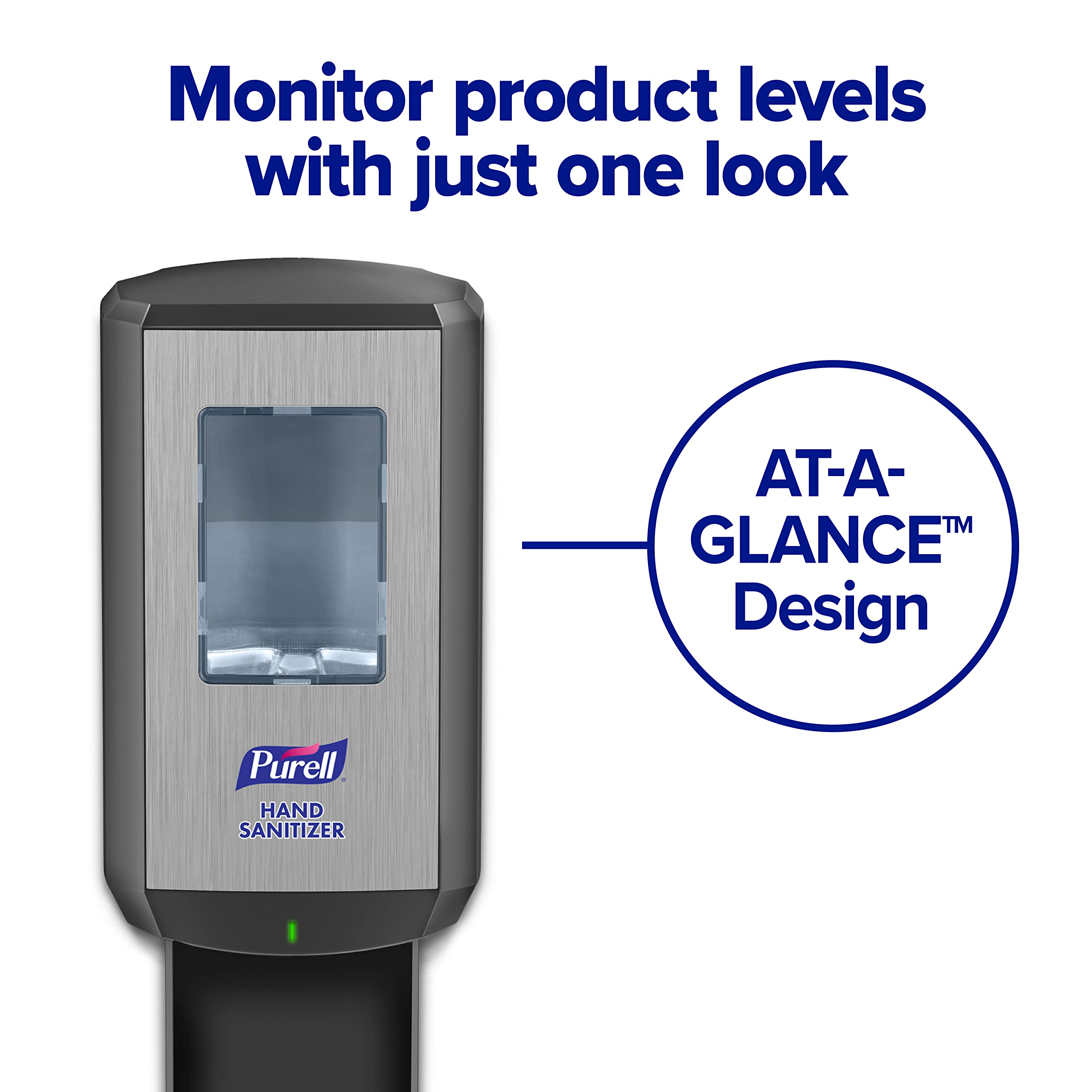 PURELL VF PLUS Fragrance-Free Hand Sanitizer Gel Refill - 1200mL (Pack of 2) for CS8 Automatic Dispenser | Bulk Sanitizer for Offices, Schools & Hospitals | Kills 99.9% Germs