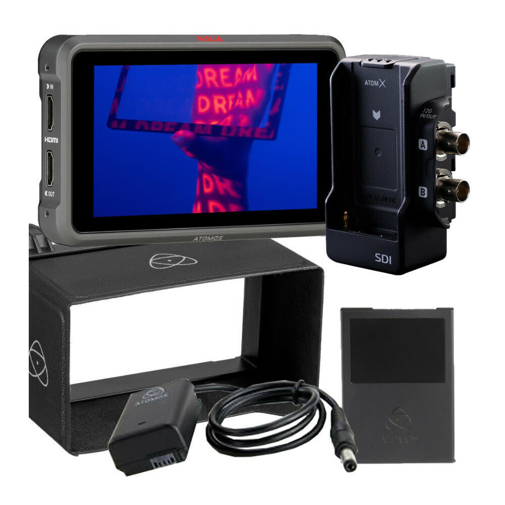 Atomos Ninja V+ 8K HDMI SDI Monitor Recorder Pro Kit - 5