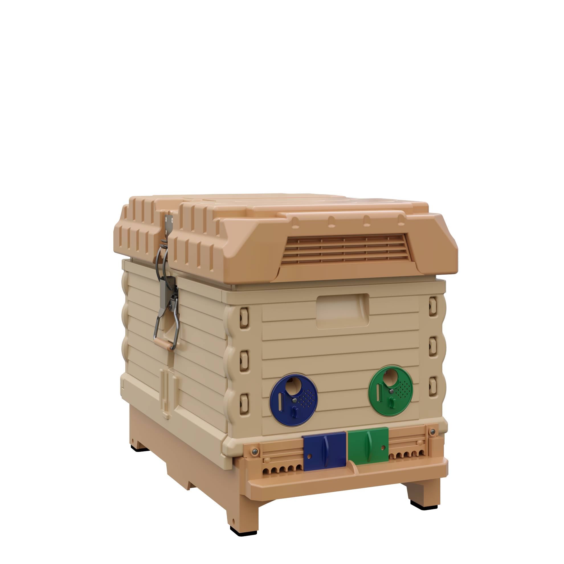 7 Frame NUC Insulated Bee Hive Set - Premium Beekeeping Starter Kit for Honey Production & Pollination | Perfect for Backyard Beekeepers & Apiary Beginners