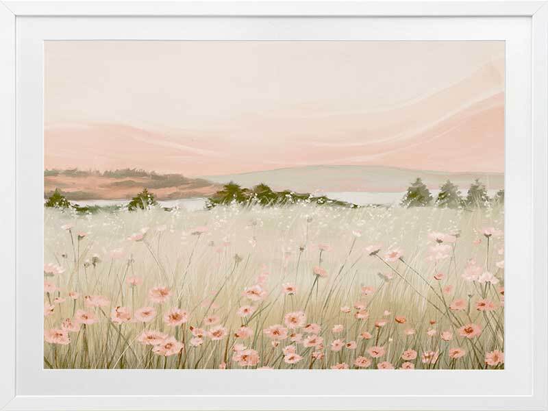 Daydreaming Framed Art Print - Wall Decor for Living Room, Bedroom & Office - Modern Canvas Painting for Home Decoration