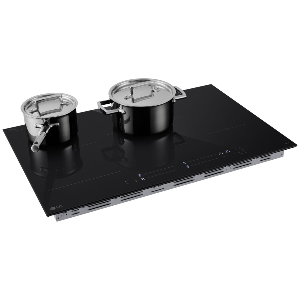 LG 80cm Series 7 Induction Cooktop with 4 Zones & 1 Flexi Zone - BCI807T4BG - Perfect for Modern Kitchens, Home Cooking & Professional Chefs