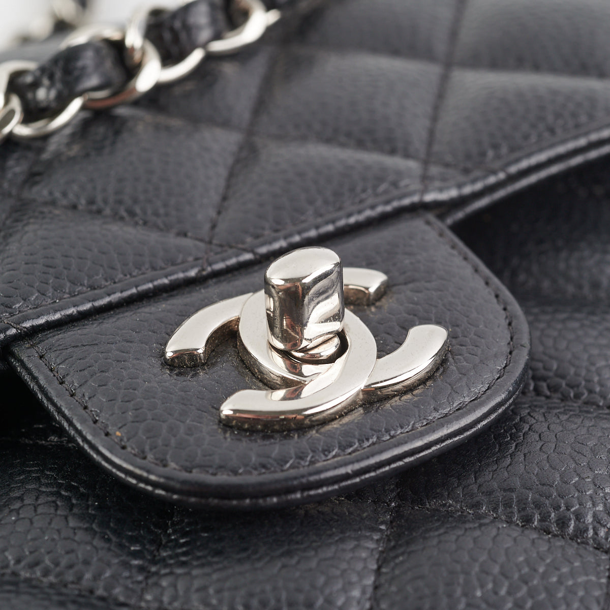 Chanel Small Quilted Caviar Classic Flap Bag in Black | Luxury Crossbody Purse for Women | Perfect for Date Night, Parties & Special Occasions