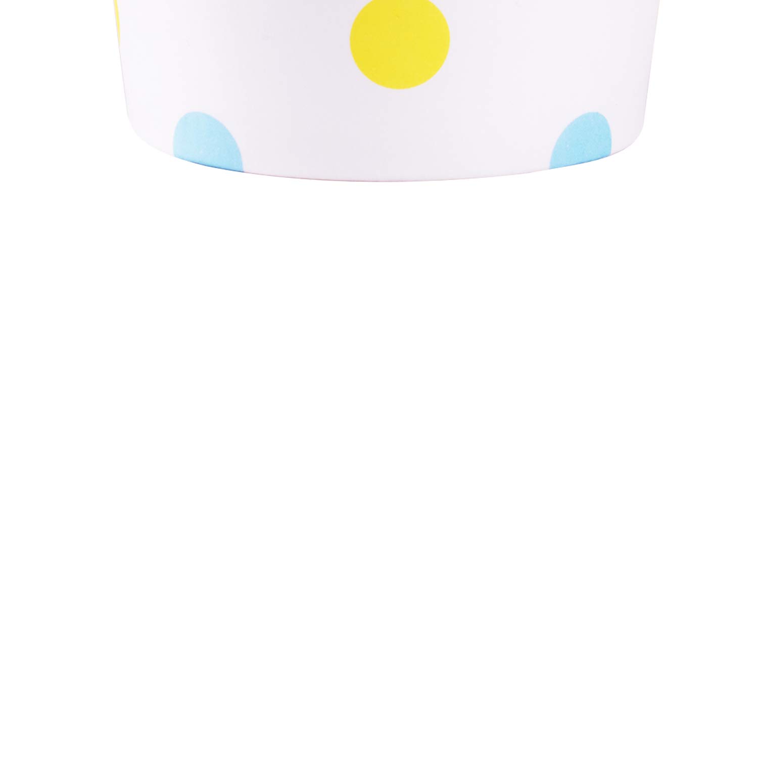 12oz (1000 ct) Disposable Paper Ice Cream Cups & Soup Bowls - Hot/Cold Food Containers for Ice Cream, Gelato, Yogurt, Soup & Snacks - Perfect for Parties, Catering & Dessert Shops - Dotted Design