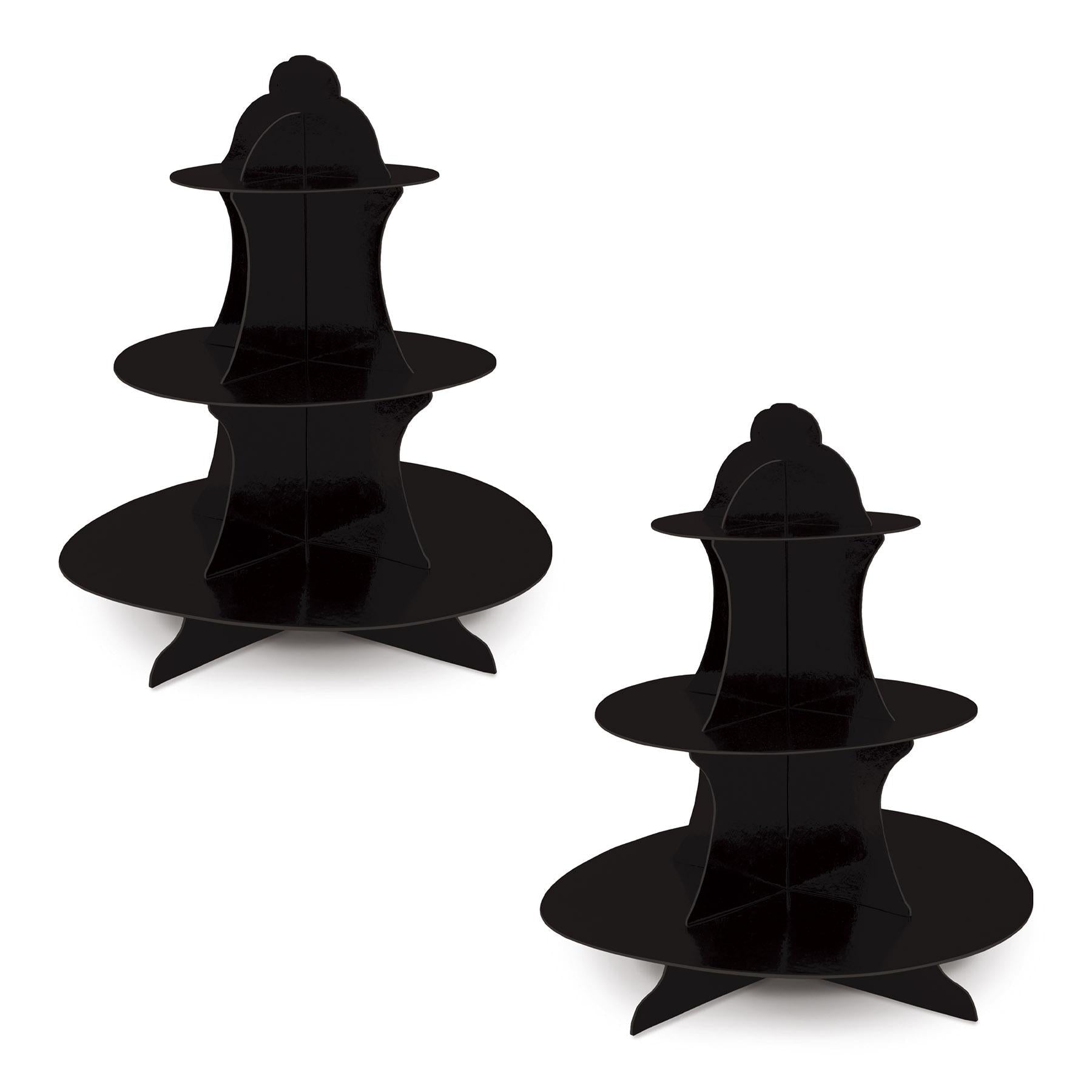 12 Pack Beistle Cupcake Party Stand - Durable Plastic Cupcake Display for Birthday Parties, Baby Showers & Wedding Desserts - Perfect for 24 Cupcakes, Party Decorations & Sweet Treats Presentation