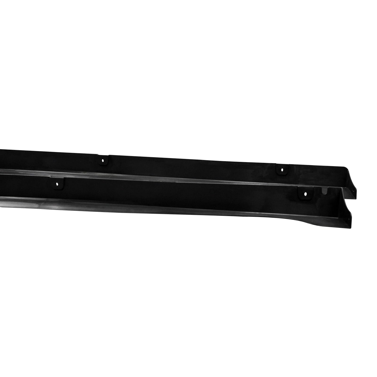 IKON MOTORSPORTS Side Skirts for 2013-2017 Honda Accord - Black PP Rocker Panel Molding, Air Dam & Bumper Lip Splitter | Perfect for Car Customization & Performance Enhancement
