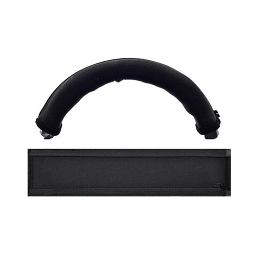 Wireless Gaming Headset Replacement Headband Cover for Corsair Virtuoso RGB - Soft Zippered Head Cushion Top Accessory (Black) | Perfect for PC Gaming, Streaming & Long Gaming Sessions