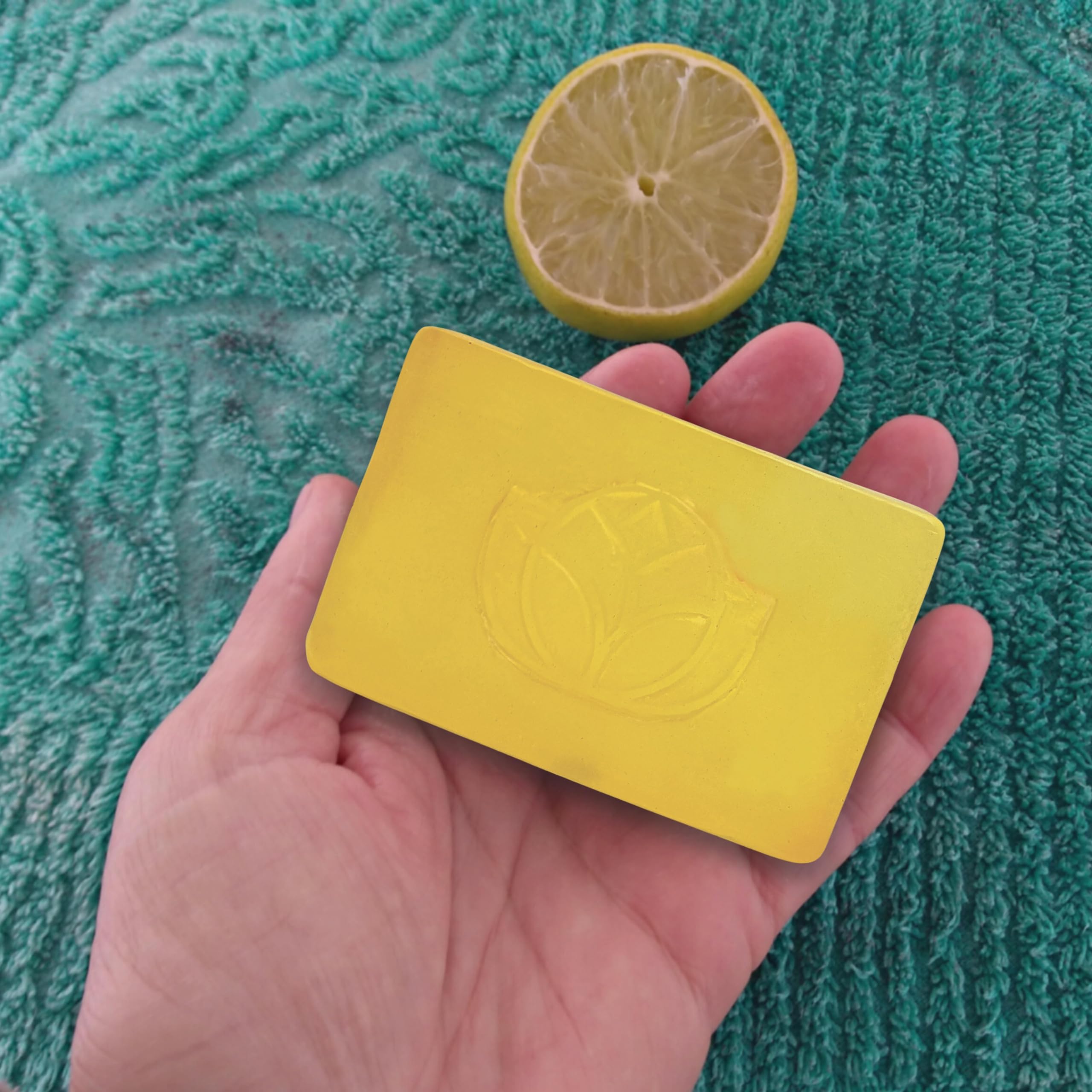 FORGANIK Handmade Soap by The Body Affaire - 100g Citrus Lemon Scented Natural Soap for Sensitive Skin | Moisturizing & Refreshing Bath & Body Care | Perfect for Daily Use, Gifts & Spa Relaxation