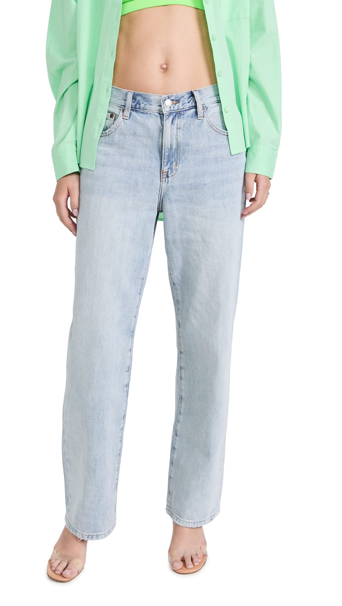 Women's High Waist Pistola Denim Bobbie Jeans - Stretch Skinny Fit for Casual Wear & Everyday Comfort