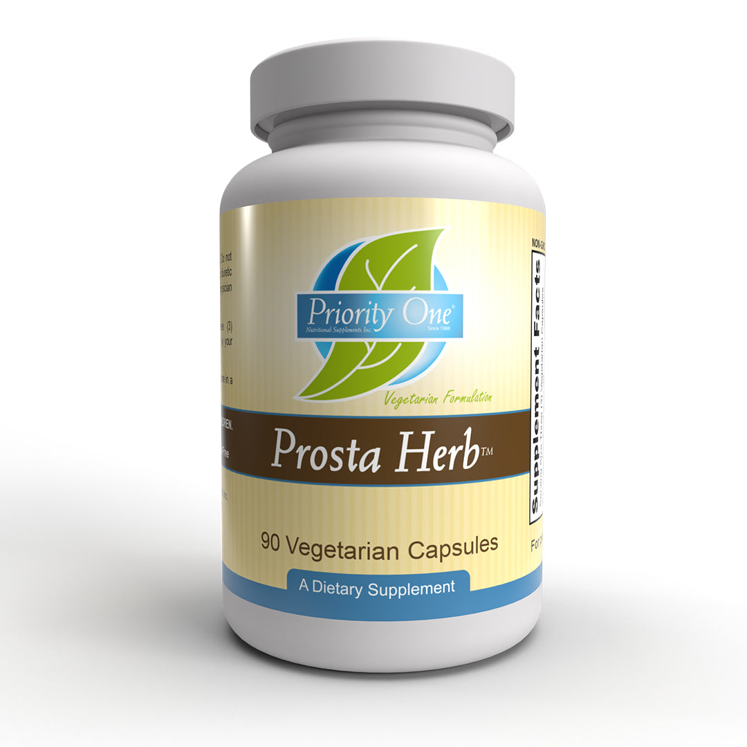 Prosta Herb - 90 Vegetarian Capsules | Saw Palmetto Supplement for Prostate Health & Male Hormone Balance | Supports Urinary Function & Vitality for Active Men