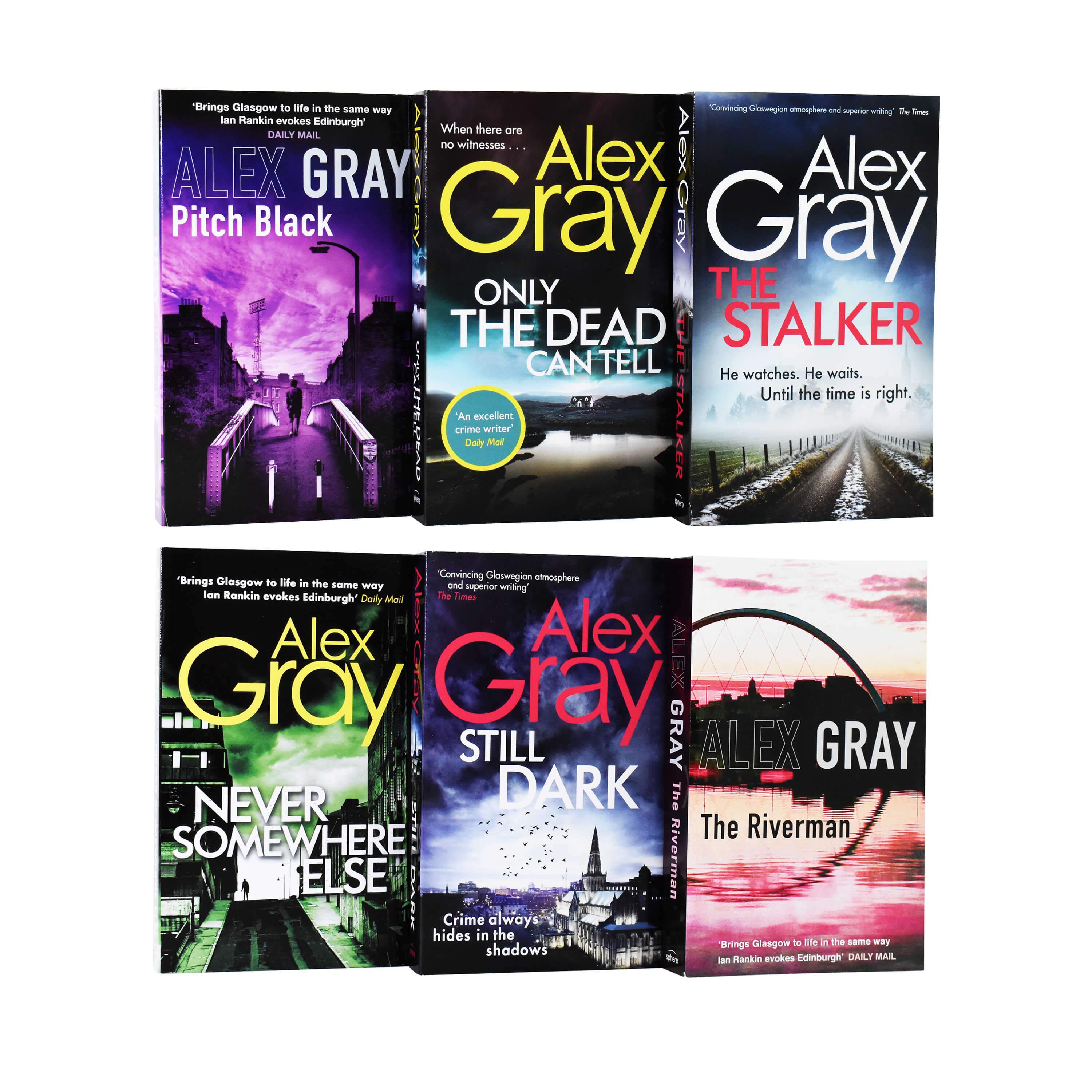 Alex Gray DSI William Lorimer Series 6 Books Collection Set - Crime Fiction Paperback Novels | Perfect for Mystery Lovers & Book Club Discussions