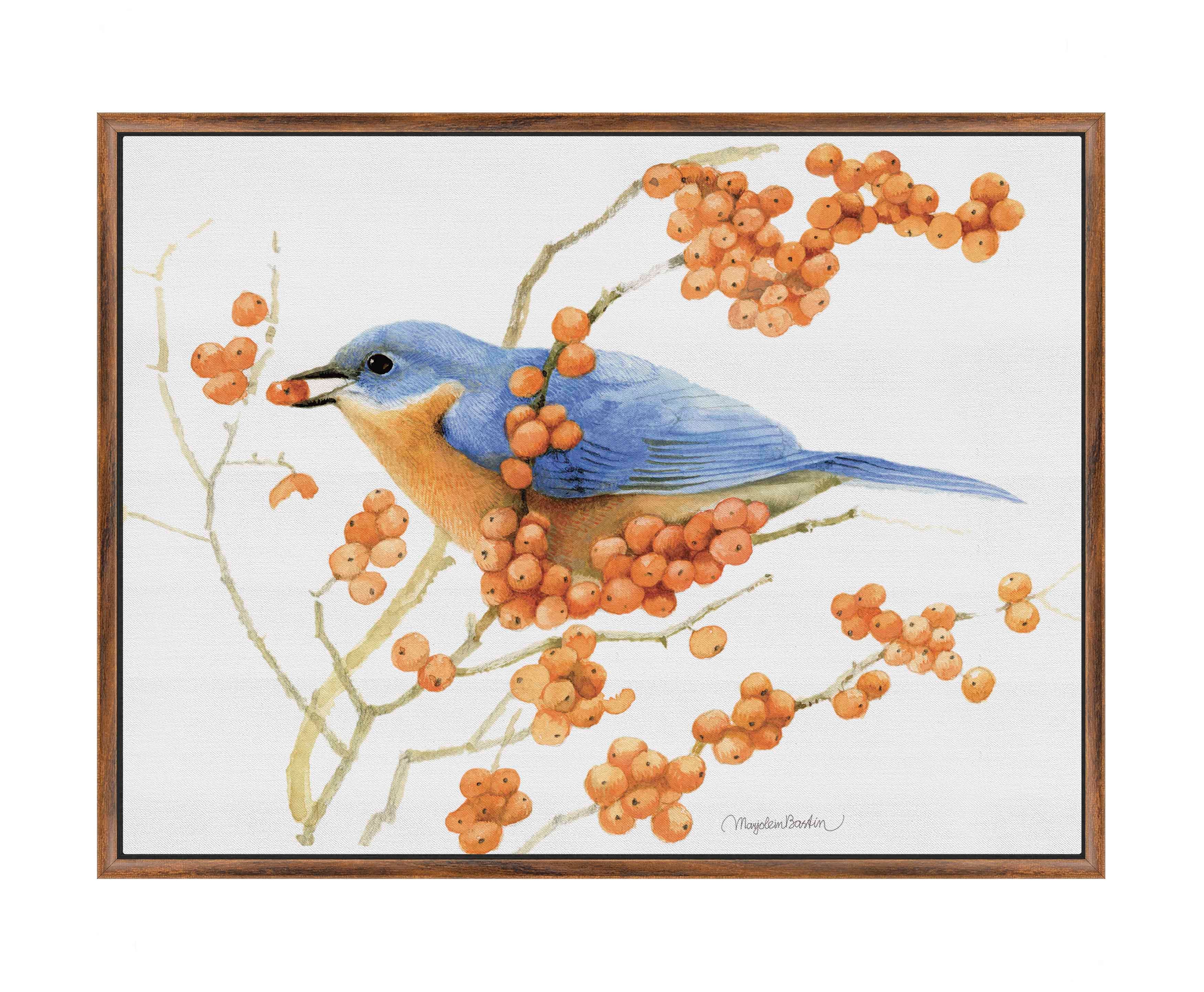 Berry Feast Gallery Wrapped Canvas Wall Art - Vibrant Fruit Still Life Painting for Home & Office Decor | Perfect for Living Room, Bedroom, Kitchen & Dining Room