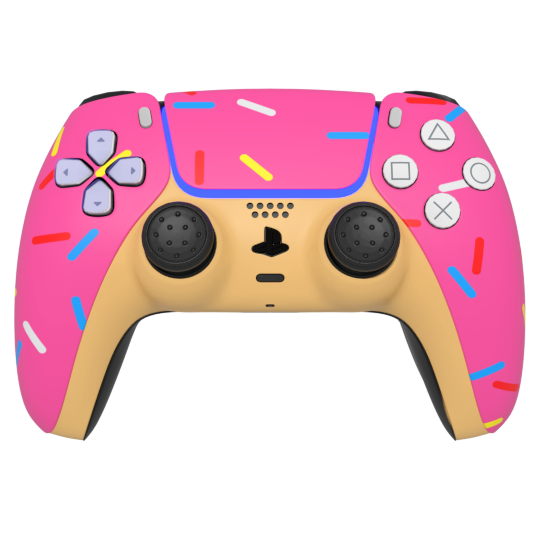 Fresh Glazed Donut for PS5 - Esports Gaming Snack - Perfect for Gaming Sessions, Tournaments & Late-Night Snacking