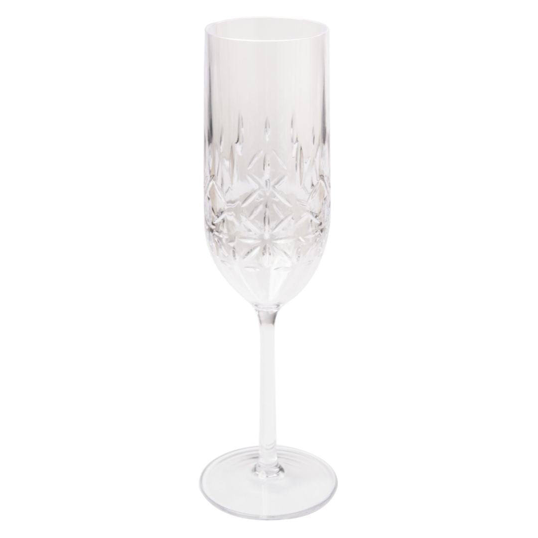 Champagne Classic Clear Glass - 8.9 Oz Drinking Glass for Wine, Cocktails & Celebrations - Elegant Barware for Parties, Weddings & Special Occasions