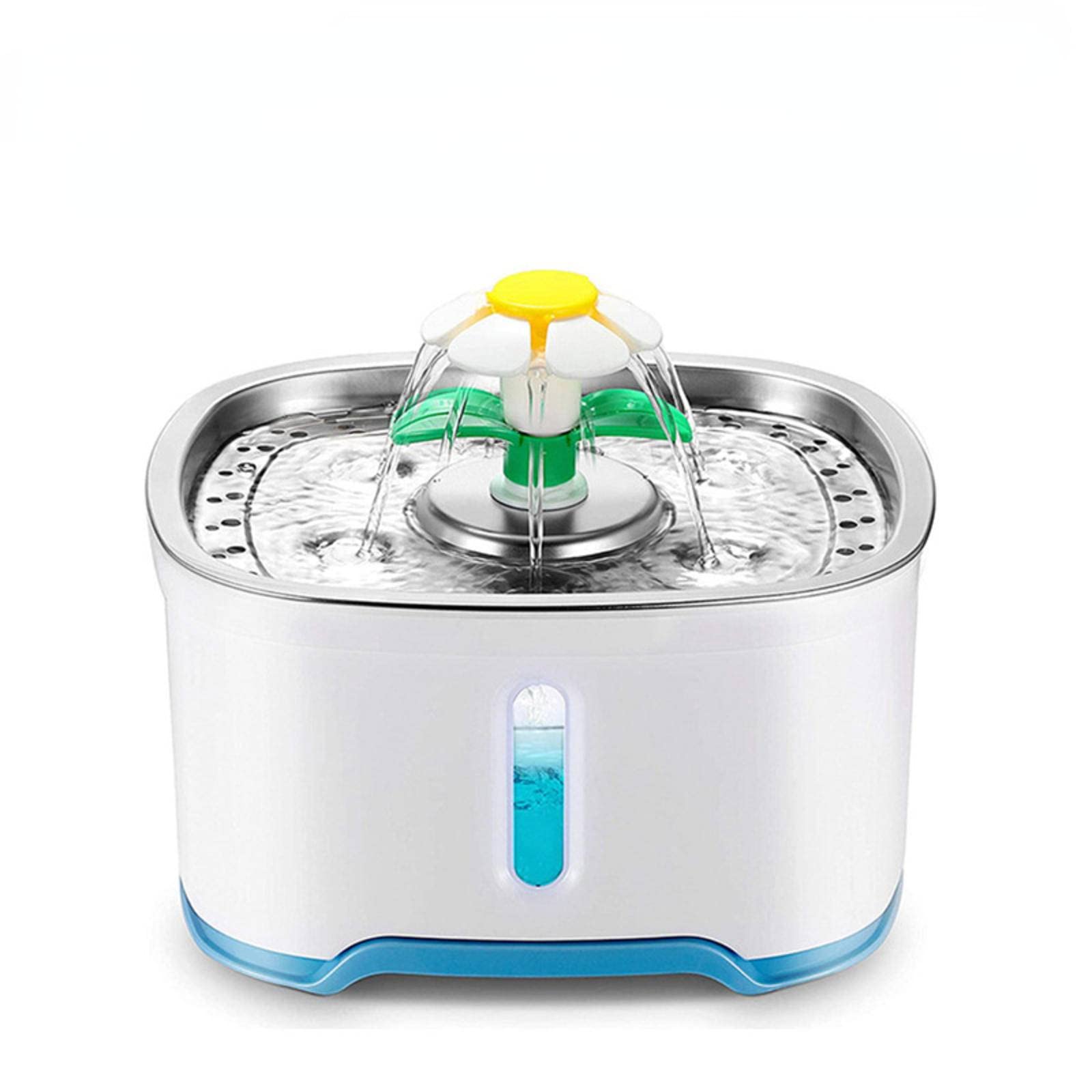 KBREE Automatic Pet Water Dispenser - Large Capacity Stainless Steel Dog & Cat Water Fountain - Perfect for Multiple Pets at Home or Office
